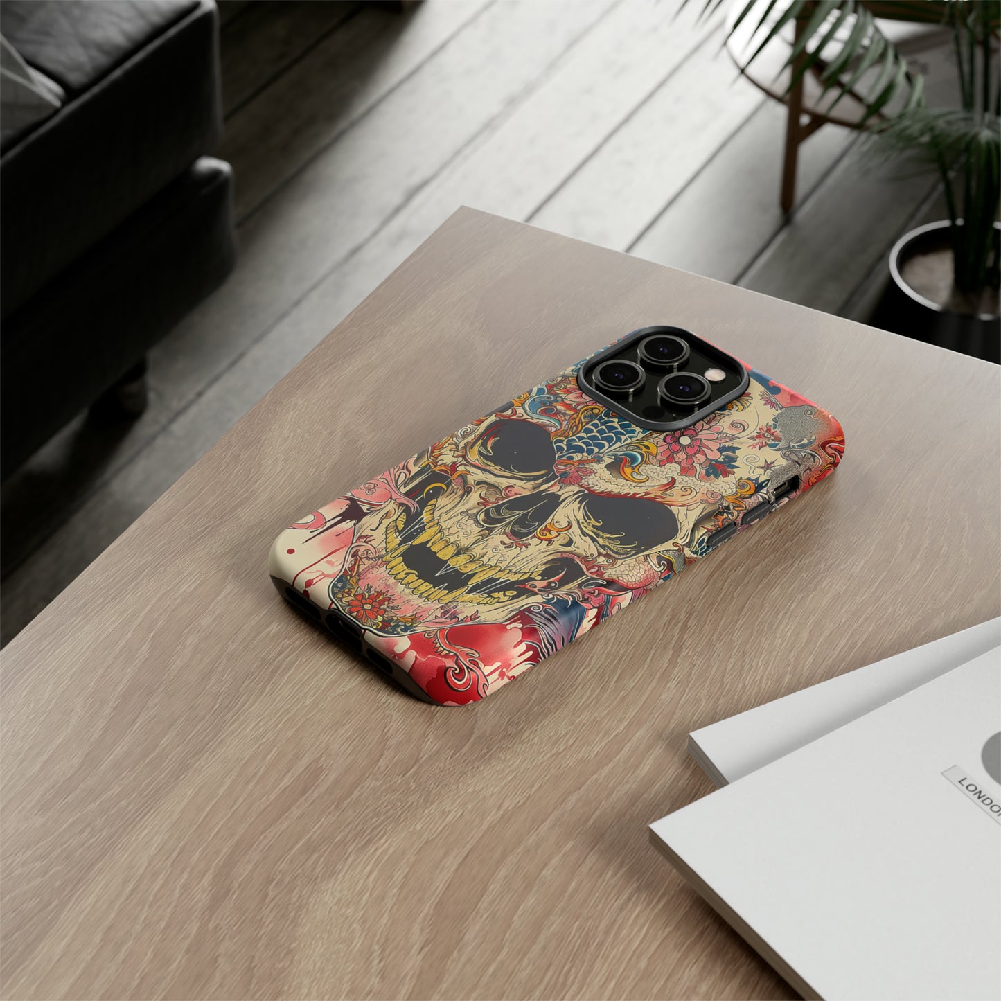 Tough Phone Case Skull 05