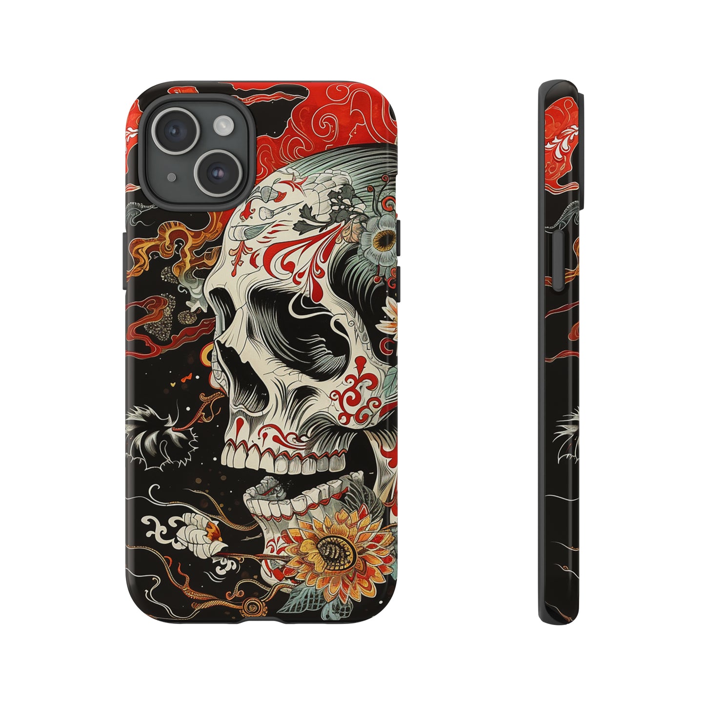 Tough Phone Case Skull 07