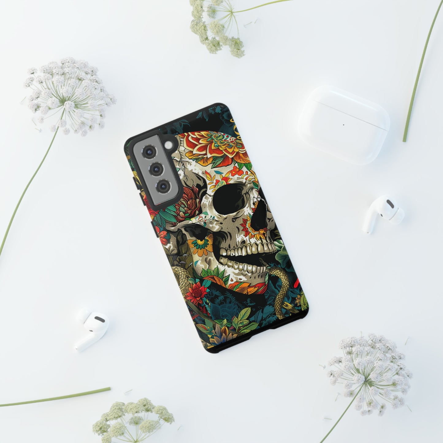 Tough Phone Case Skull 01