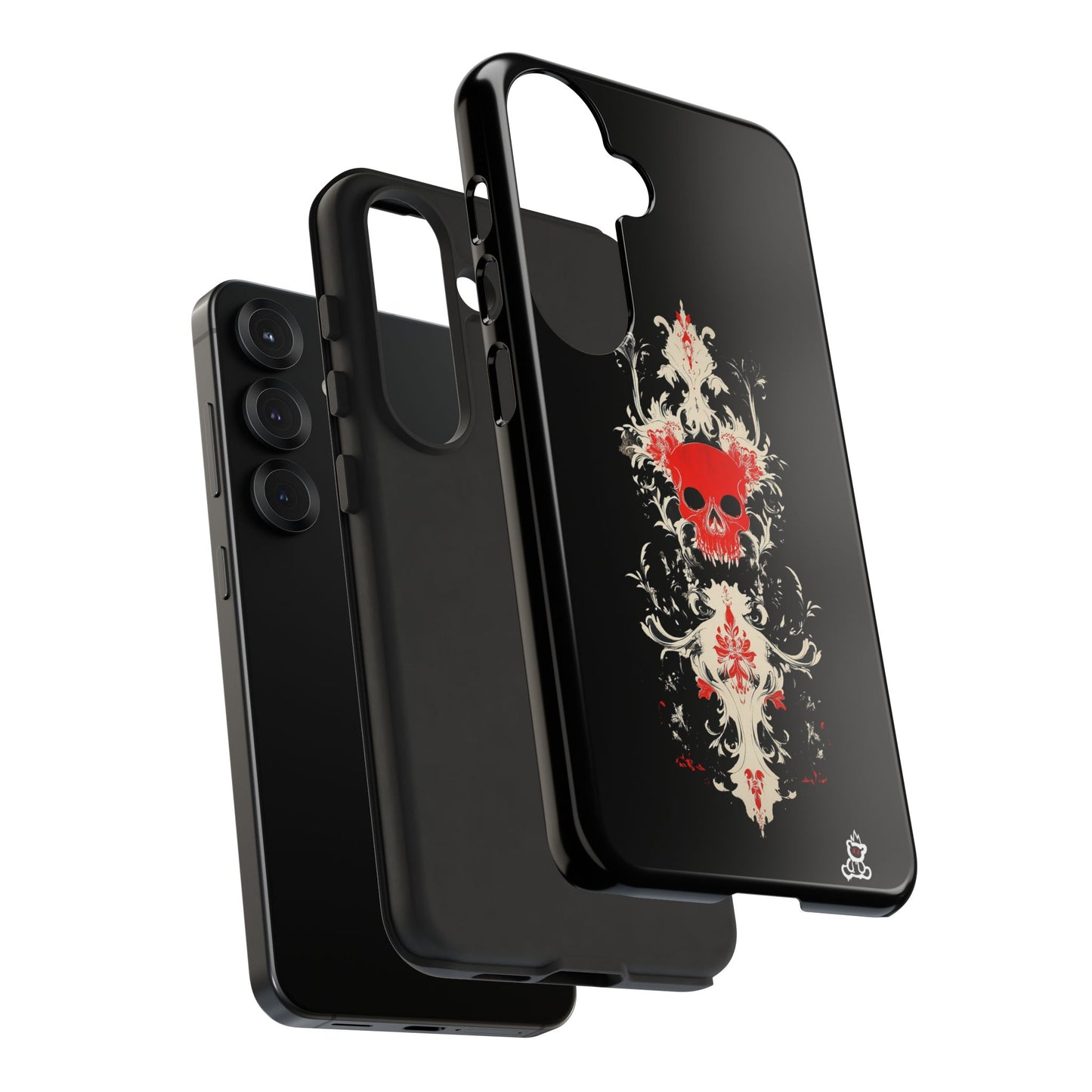 Tough Cases: Crimson Baroque Skull