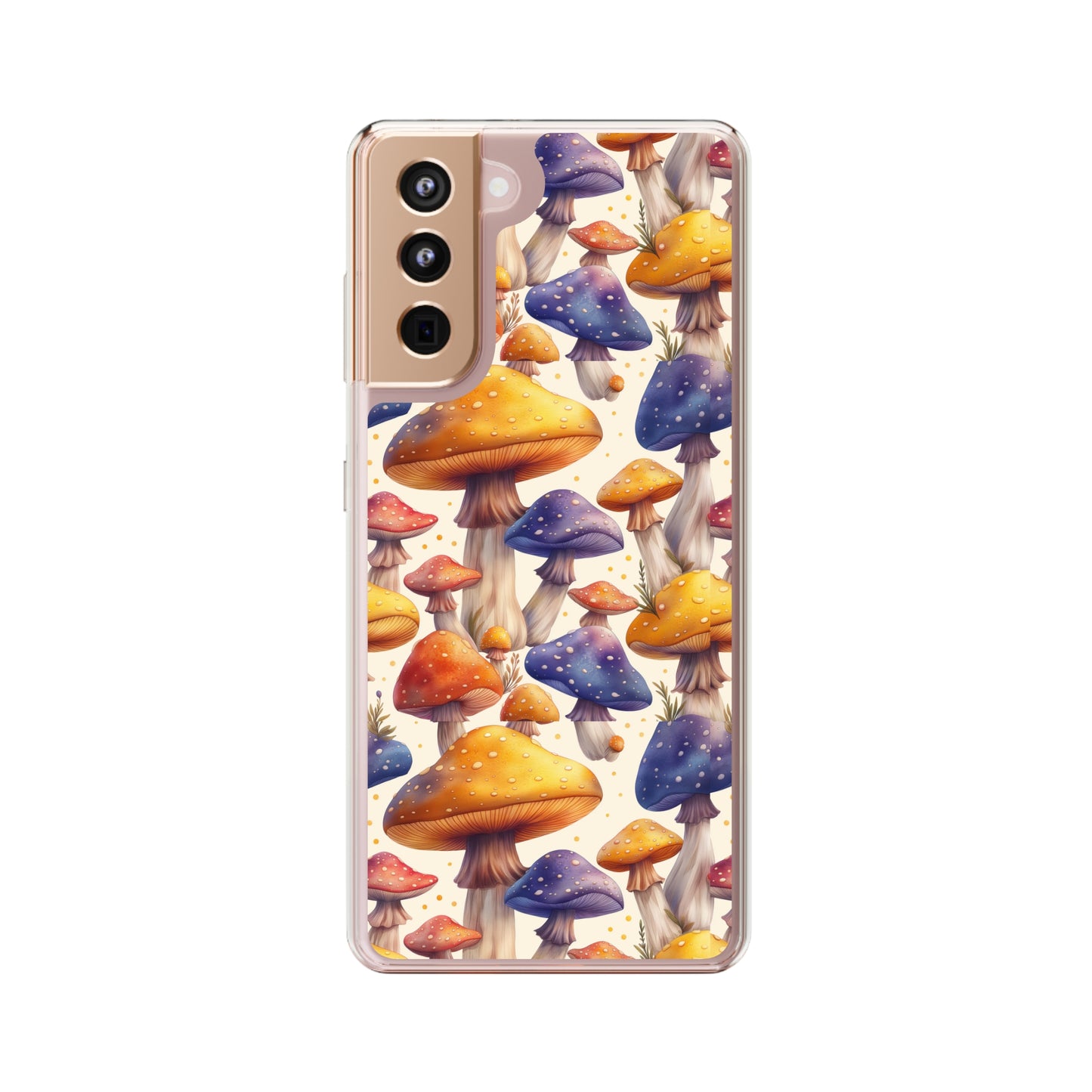 Clear Phone Cases Mushrooms