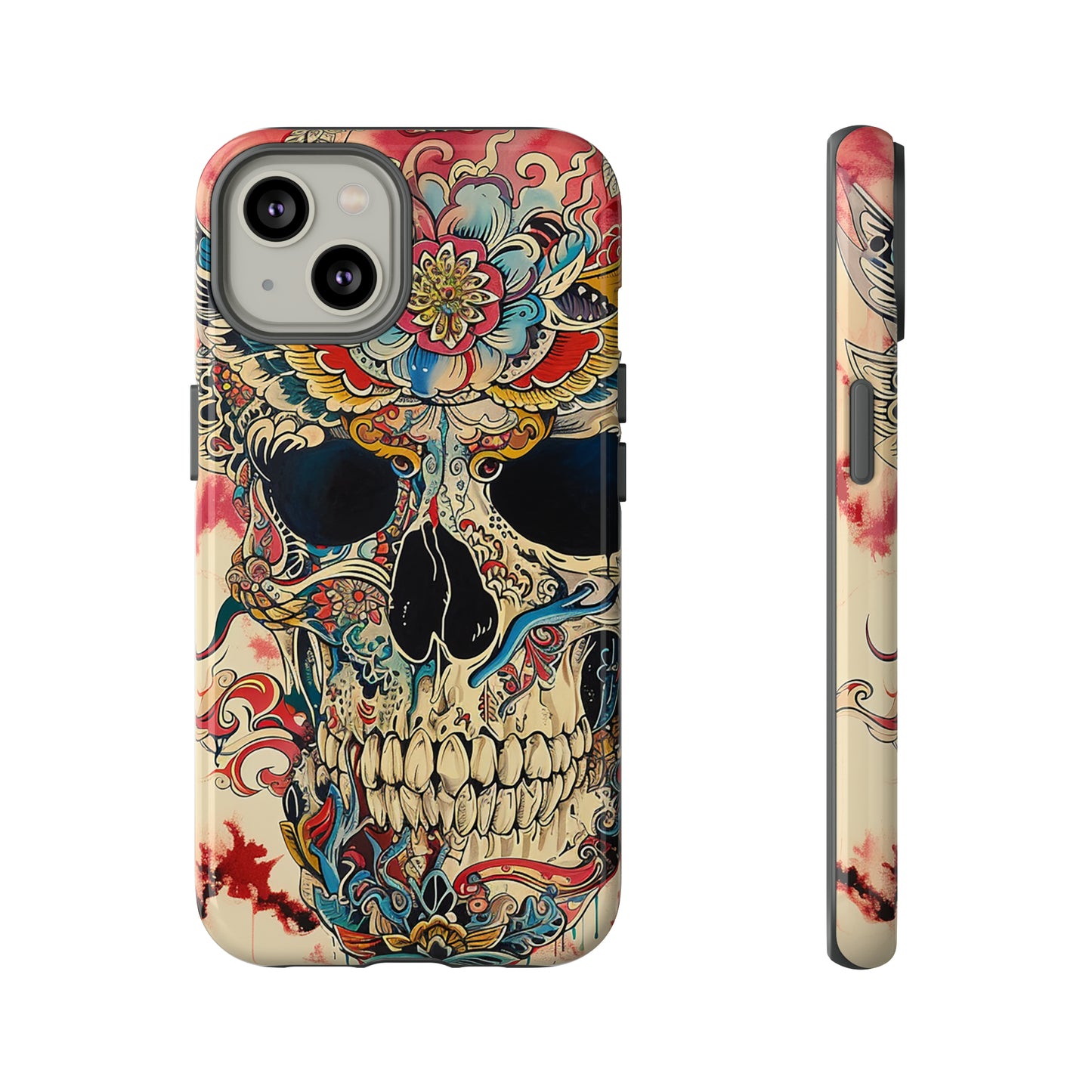 Tough Phone Case Skull 06