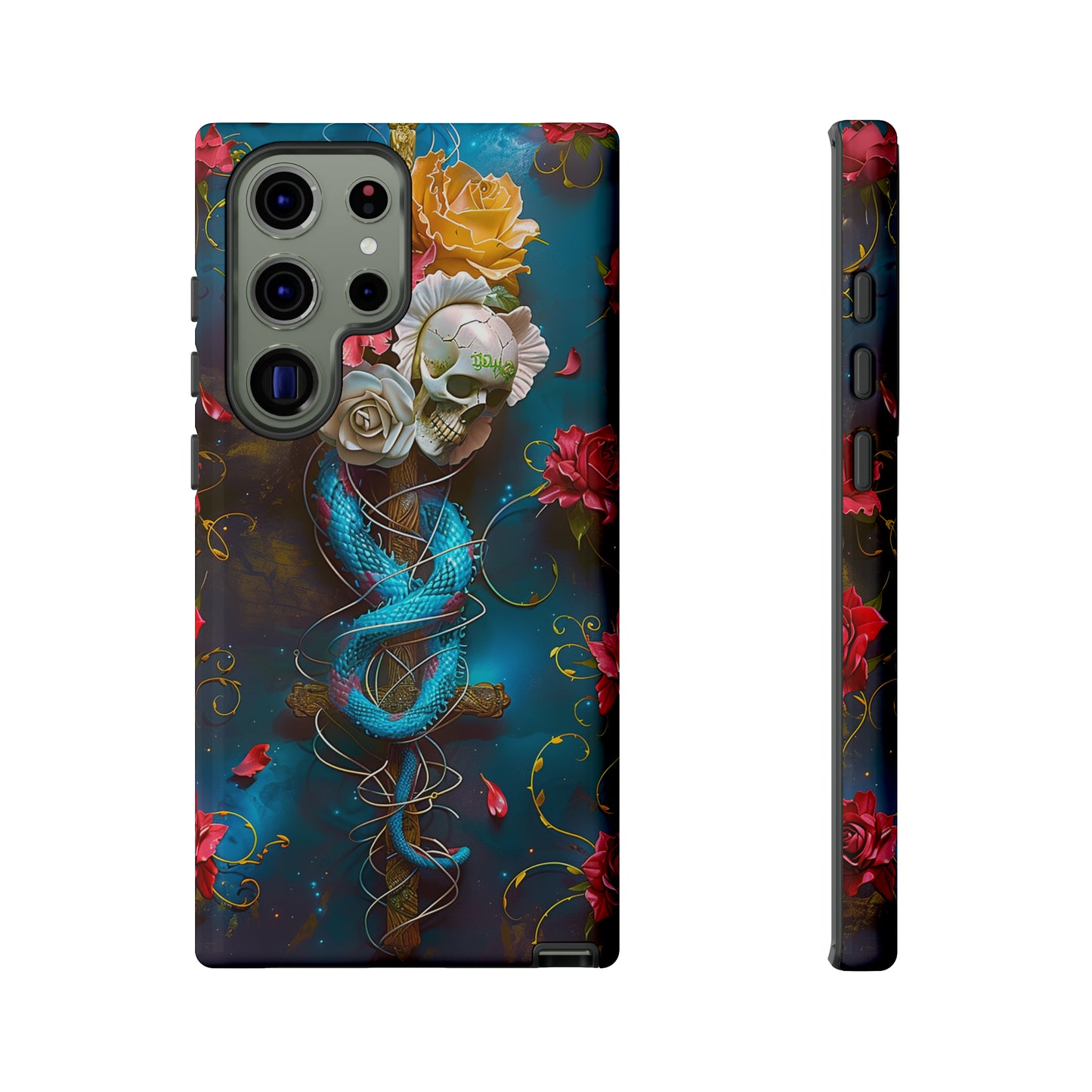 Tough Phone Cases Serpent & Roses