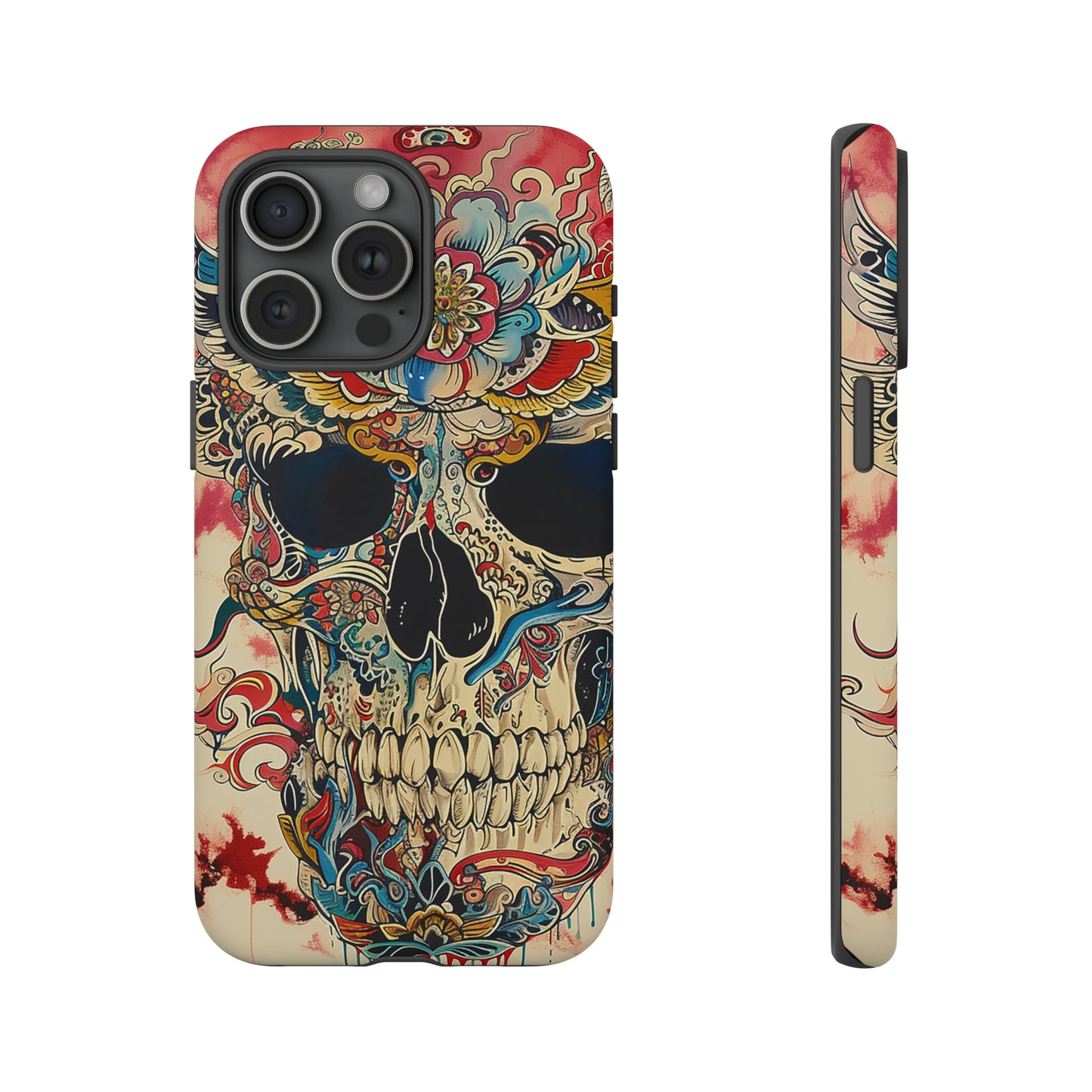 Tough Phone Case Skull 06