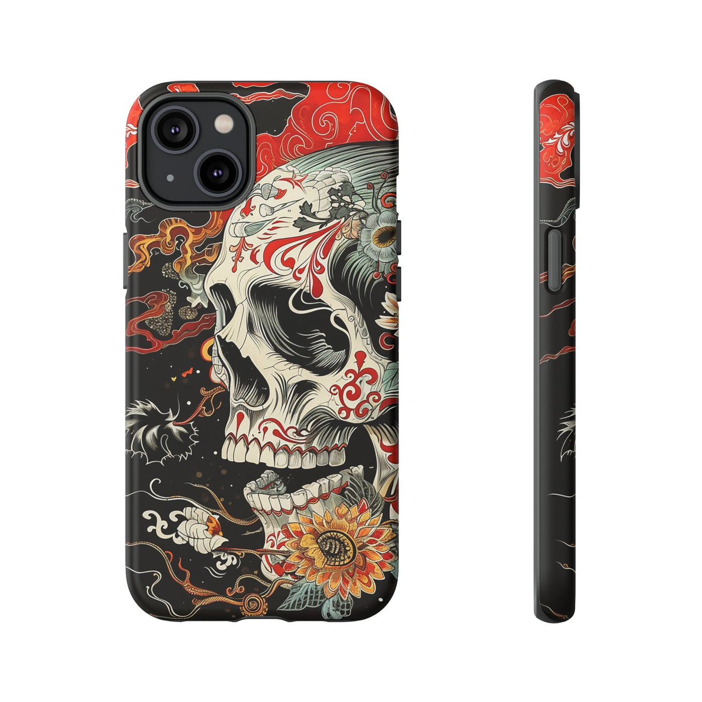 Tough Phone Case Skull 07