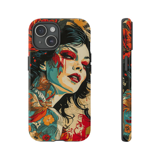 Tough Phone Case Lady 01