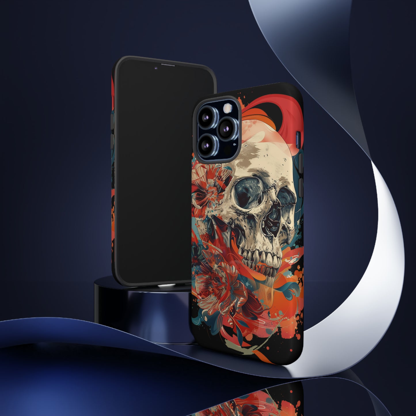 Tough Phone Case Skull 03