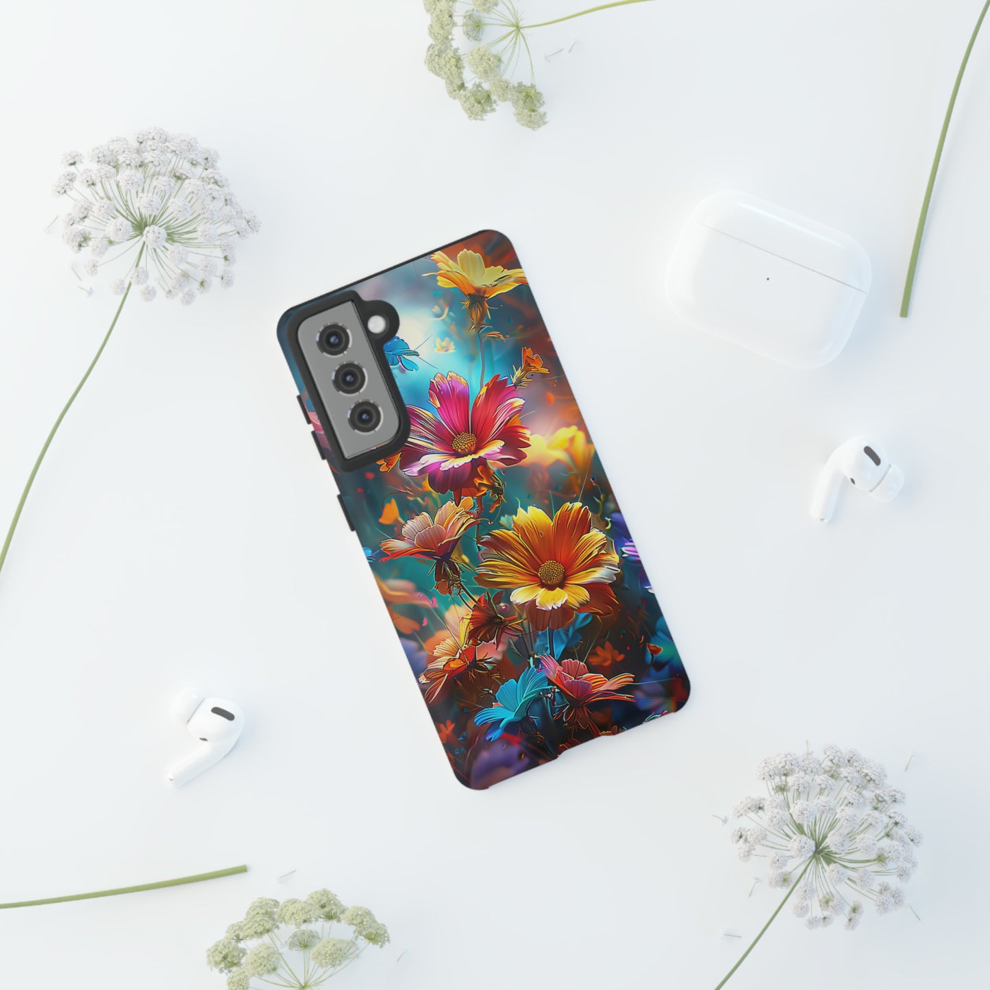 Tough Phone Case Flower 01