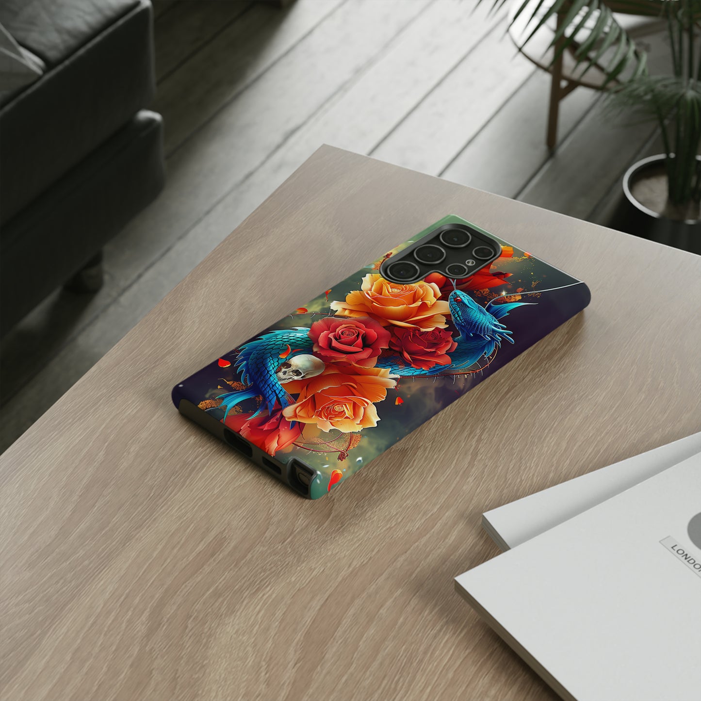 Tough Phone Cases Eternal Bloom and Beast