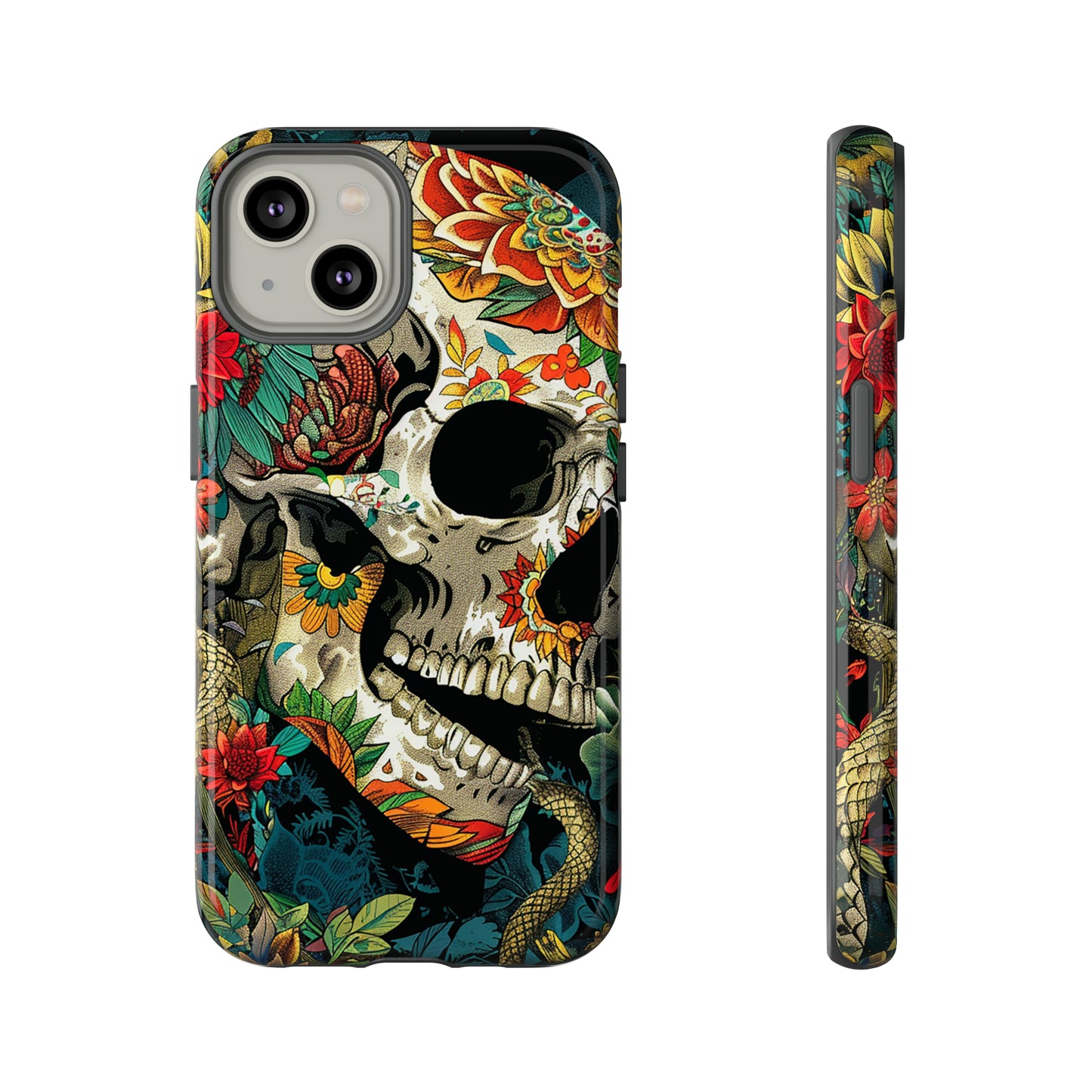 Tough Phone Case Skull 01