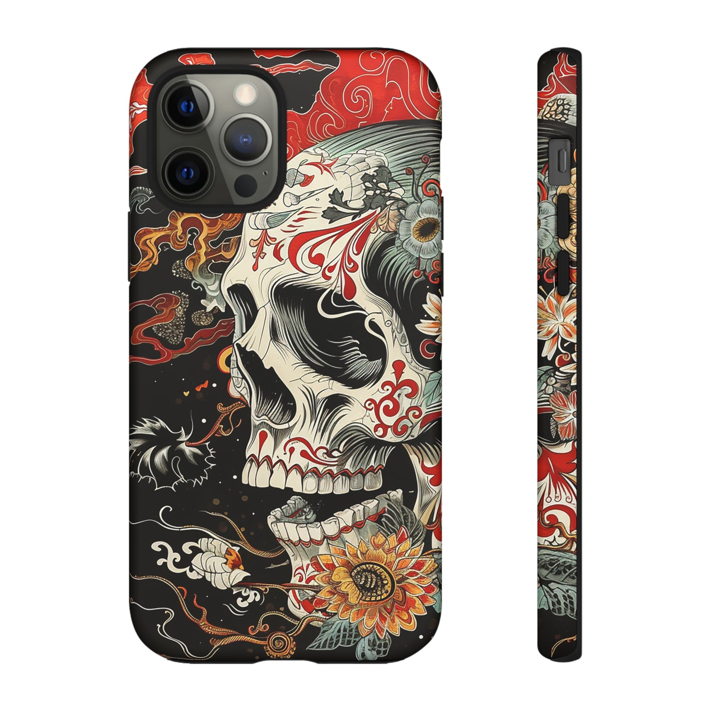 Tough Phone Case Skull 07