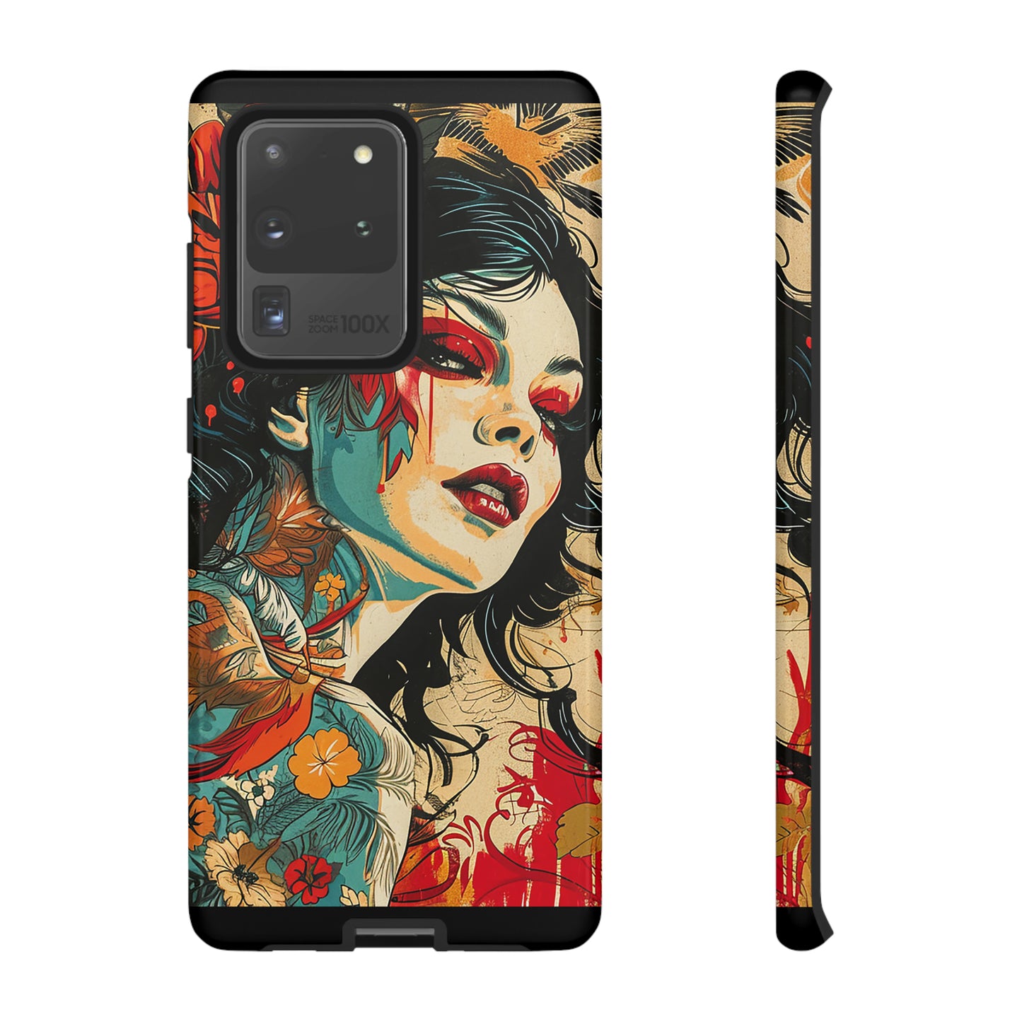 Tough Phone Case Lady 01