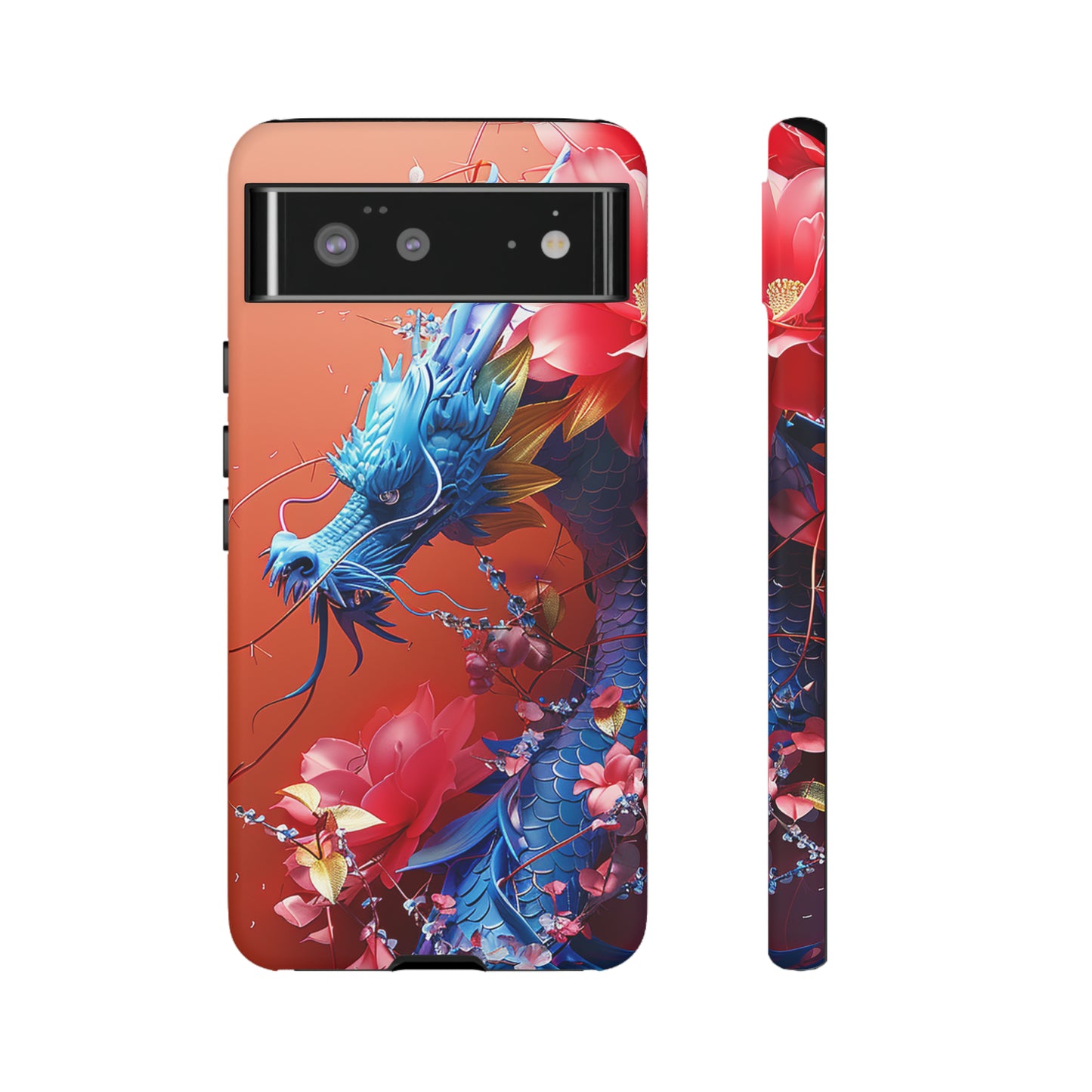 Tough Phone Cases Azure Serpent