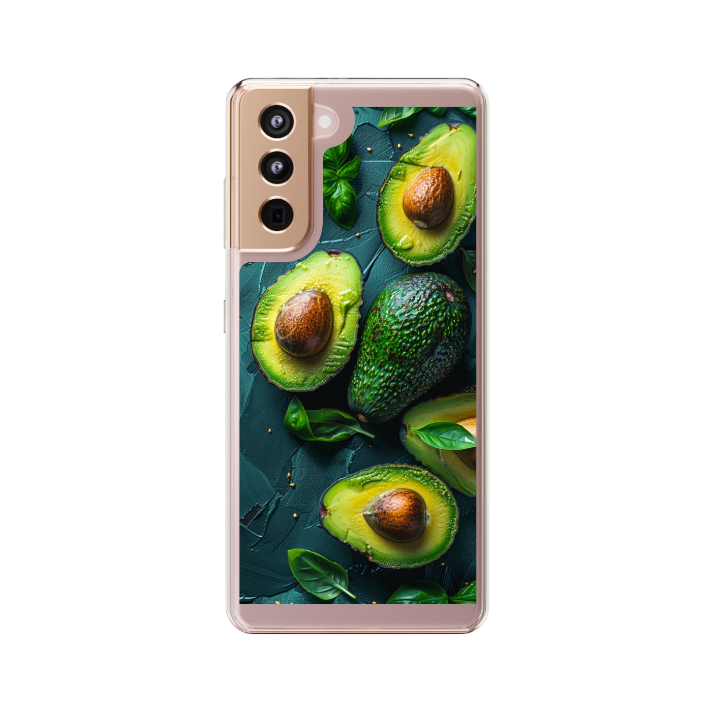 Clear Phone Cases Avocado