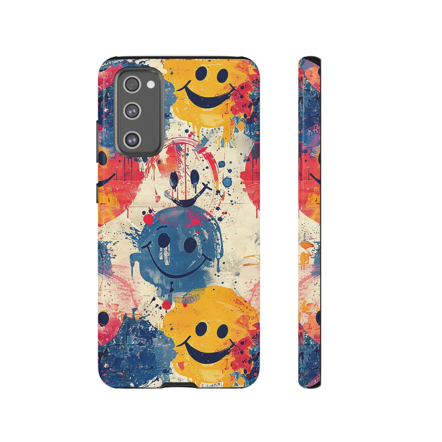 Tough Phone Case Happy Face