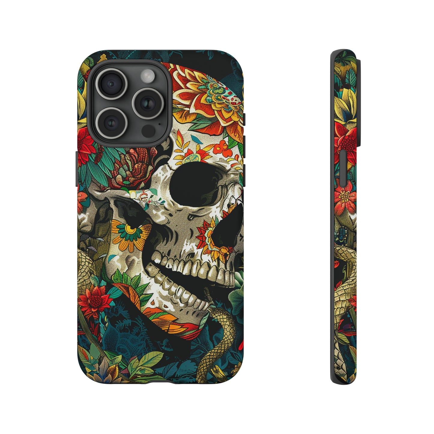 Tough Phone Case Skull 01