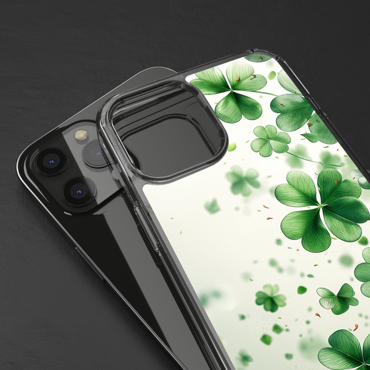 Clear Phone Cases Shamrock