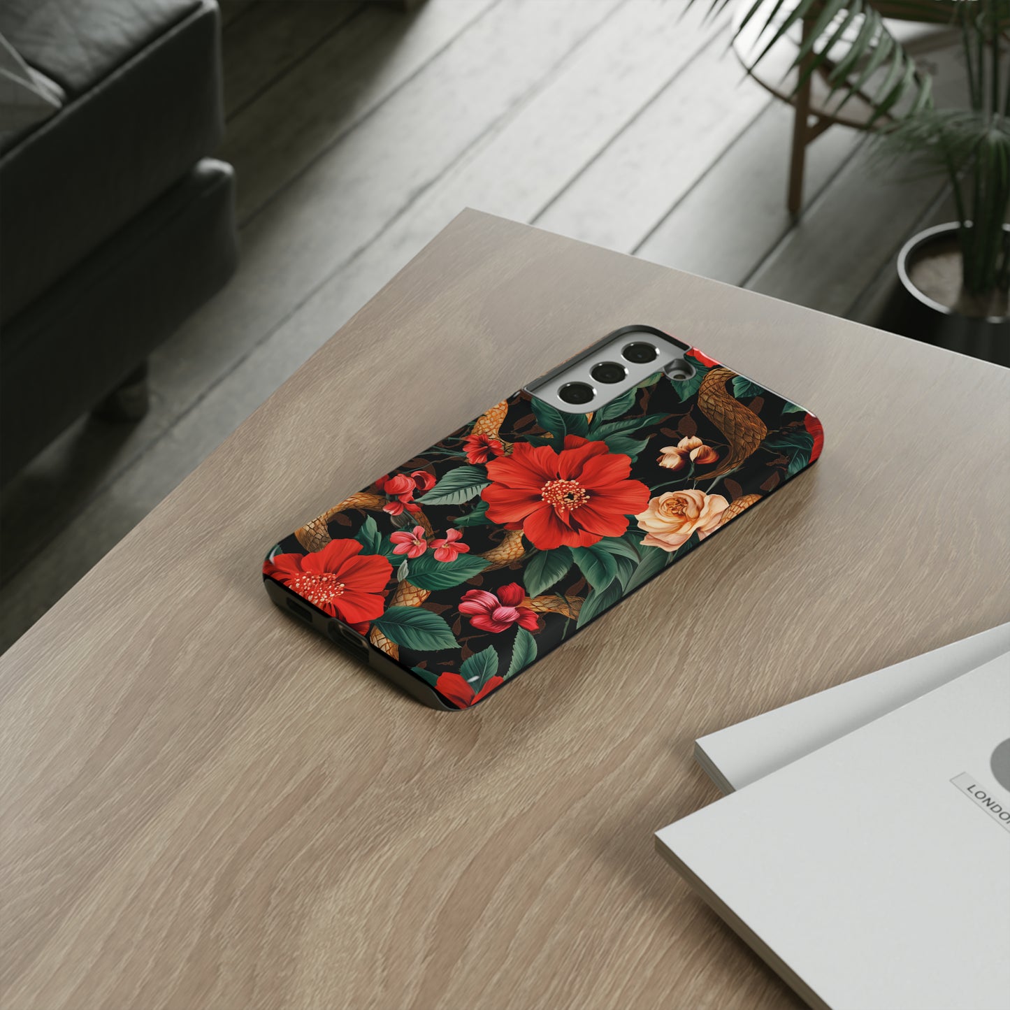 Tough Phone Case Flower 03