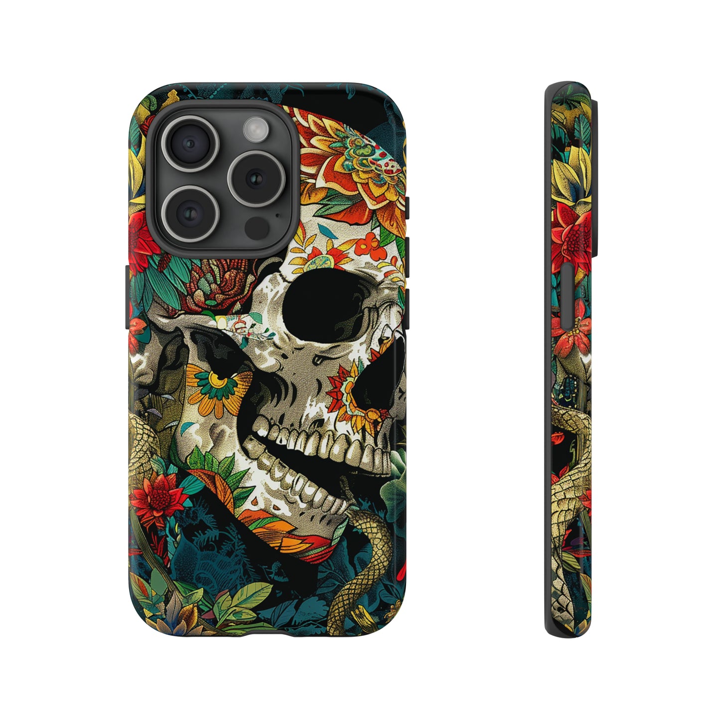 Tough Phone Case Skull 01