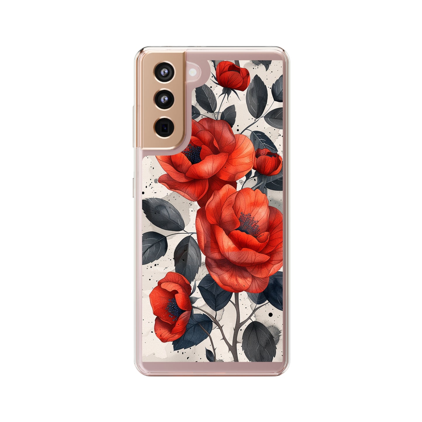 Clear Phone Cases Floral