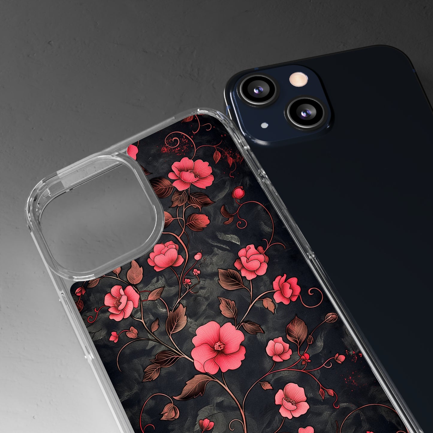 Clear Phone Cases Floral Art