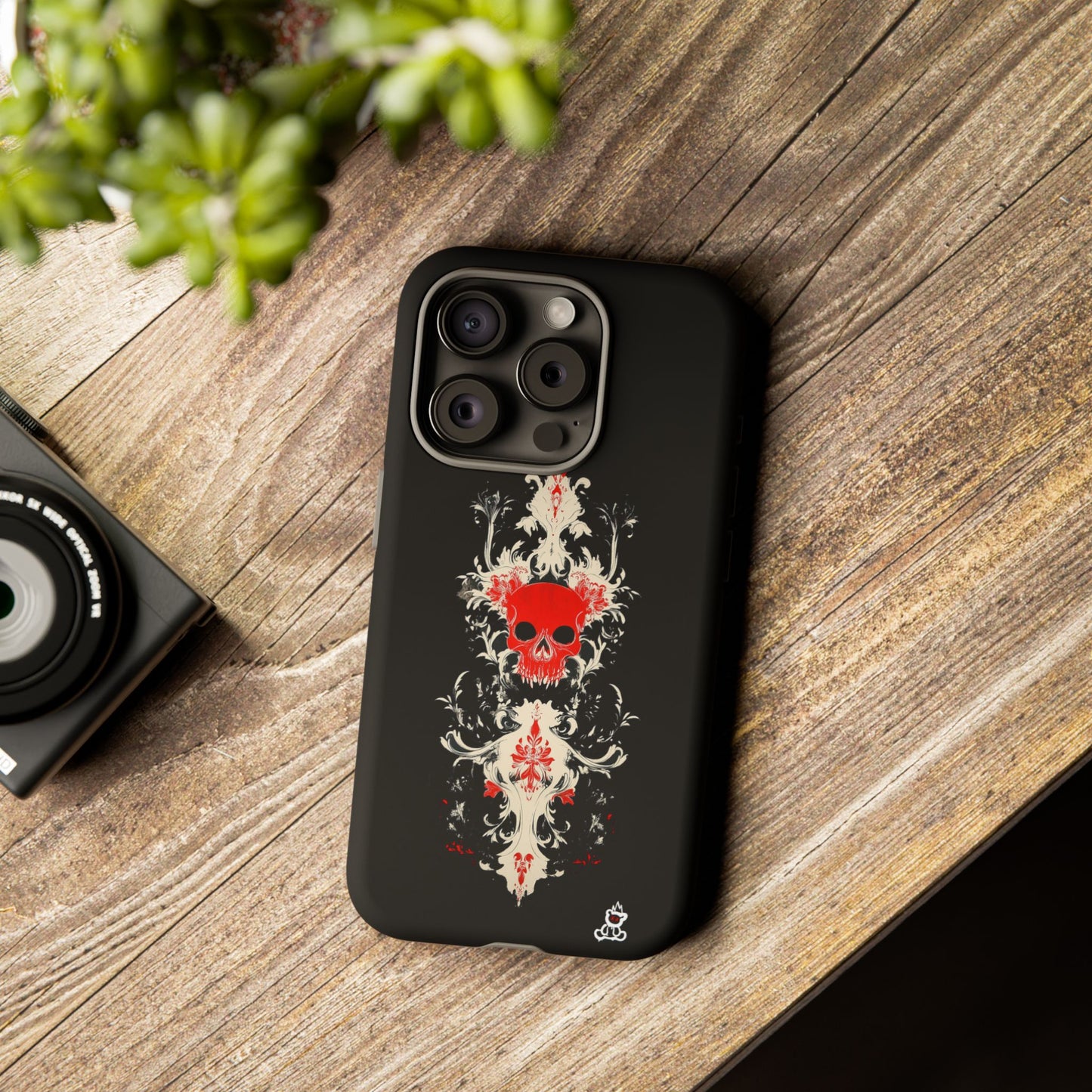 Tough Cases: Crimson Baroque Skull