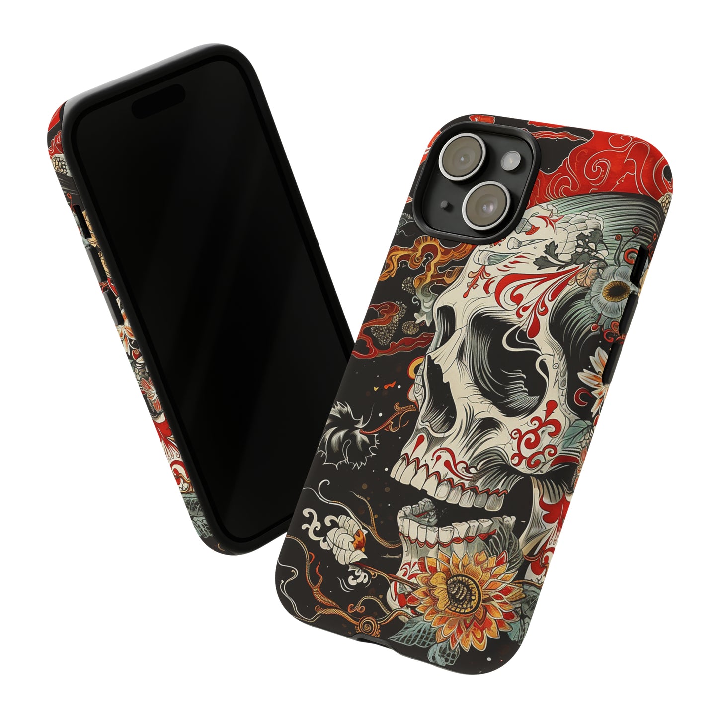 Tough Phone Case Skull 07