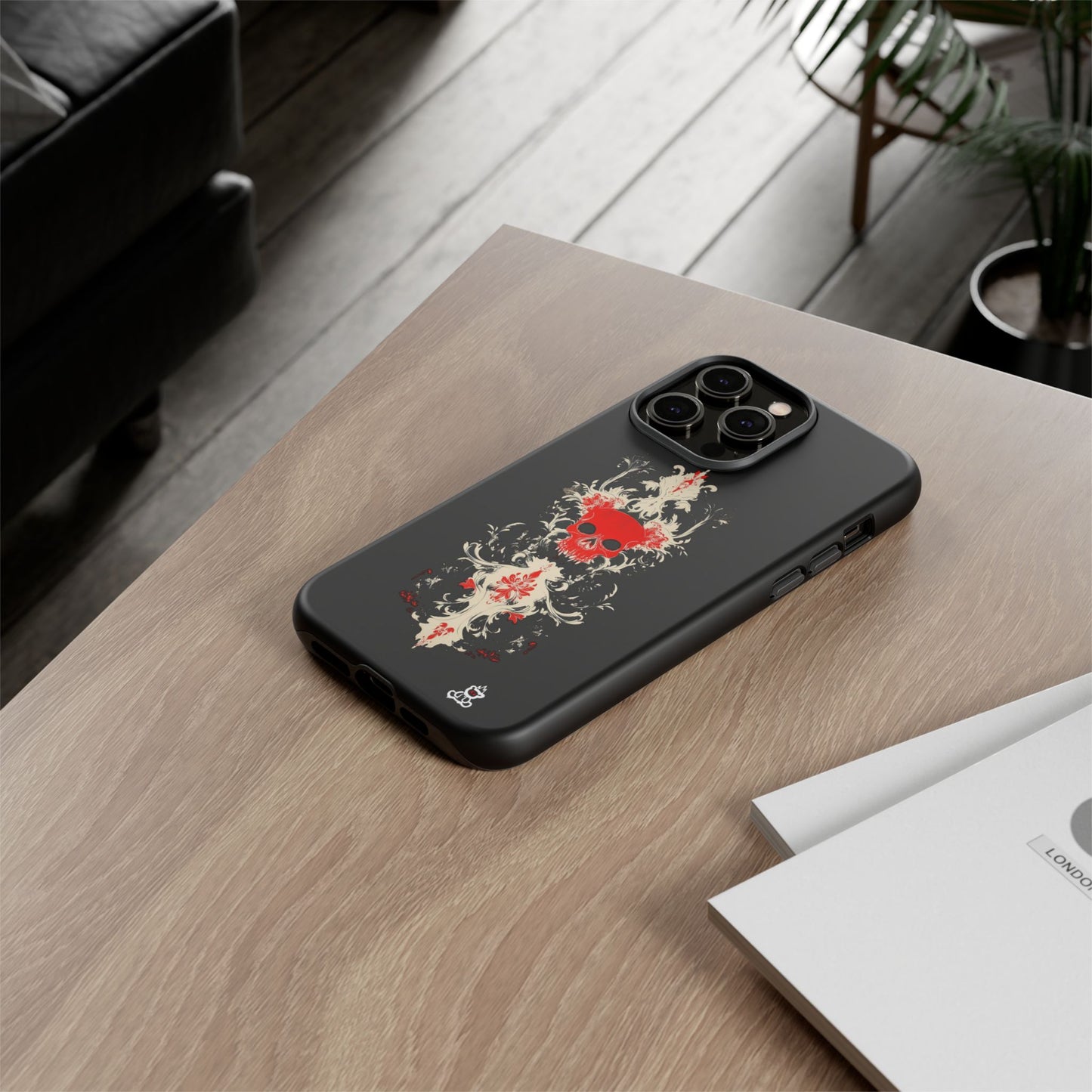 Tough Cases: Crimson Baroque Skull