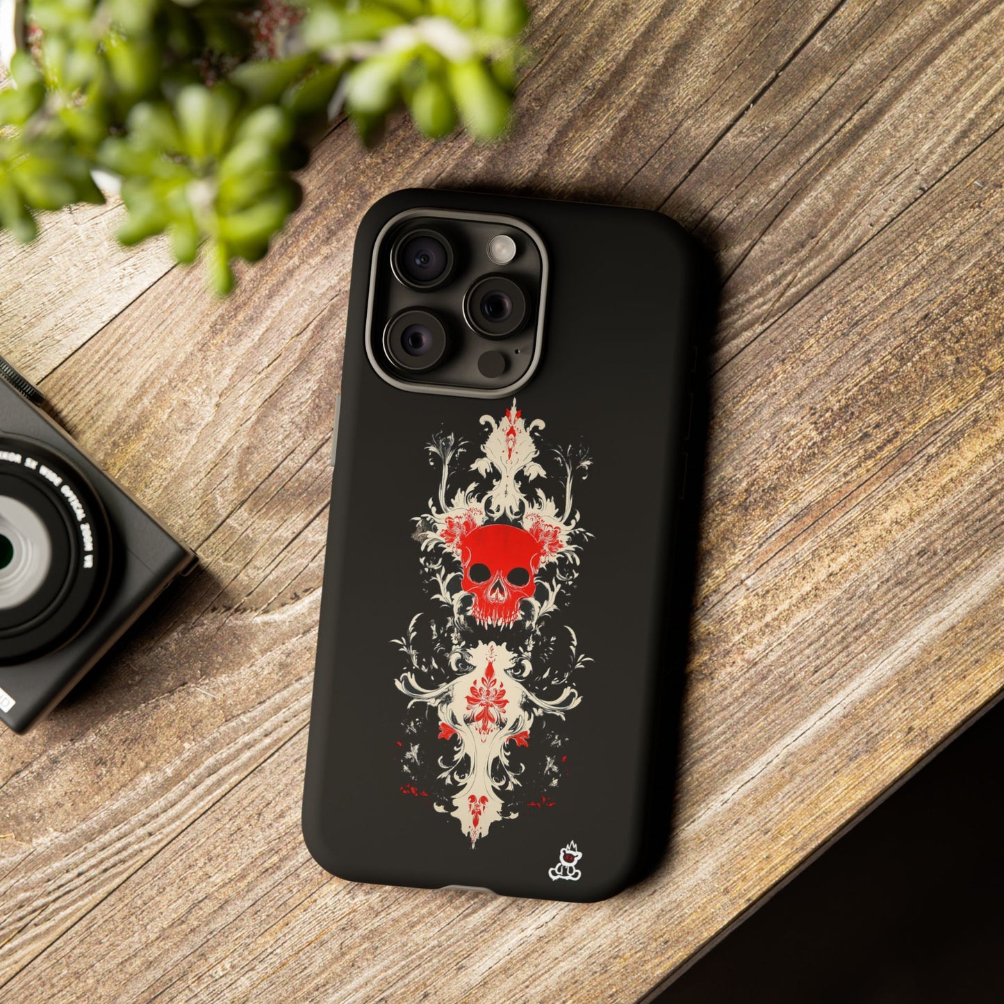 Tough Cases: Crimson Baroque Skull