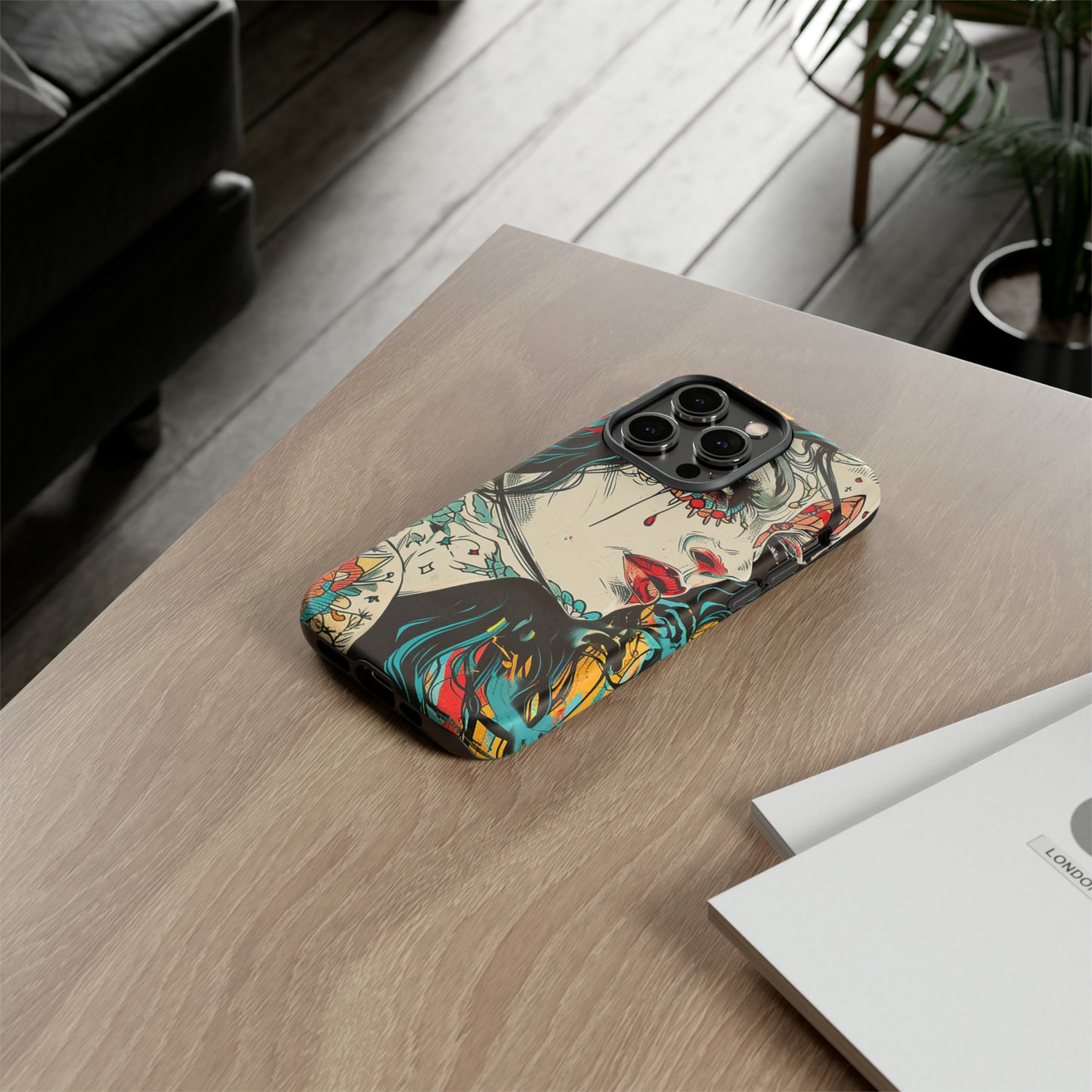 Tough Phone Case Lady 02