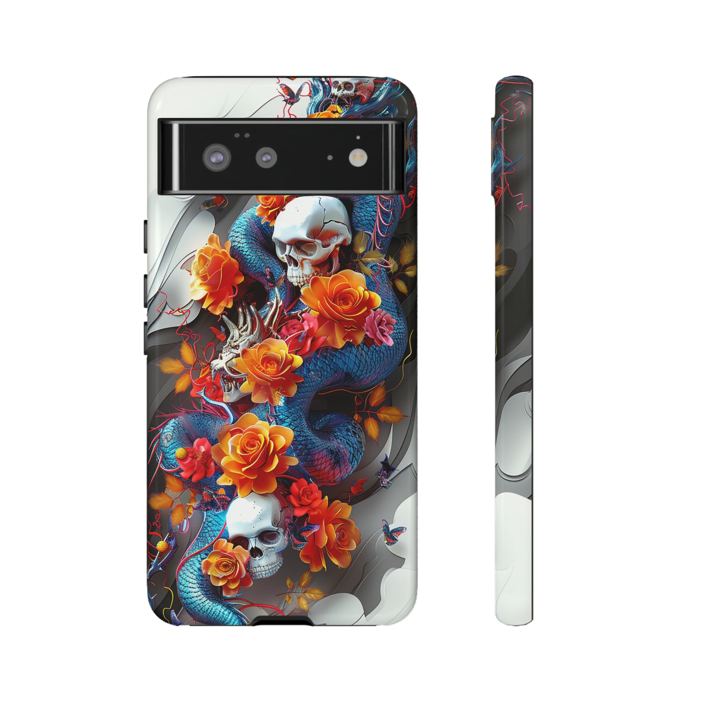 Tough Phone Case Skull 02