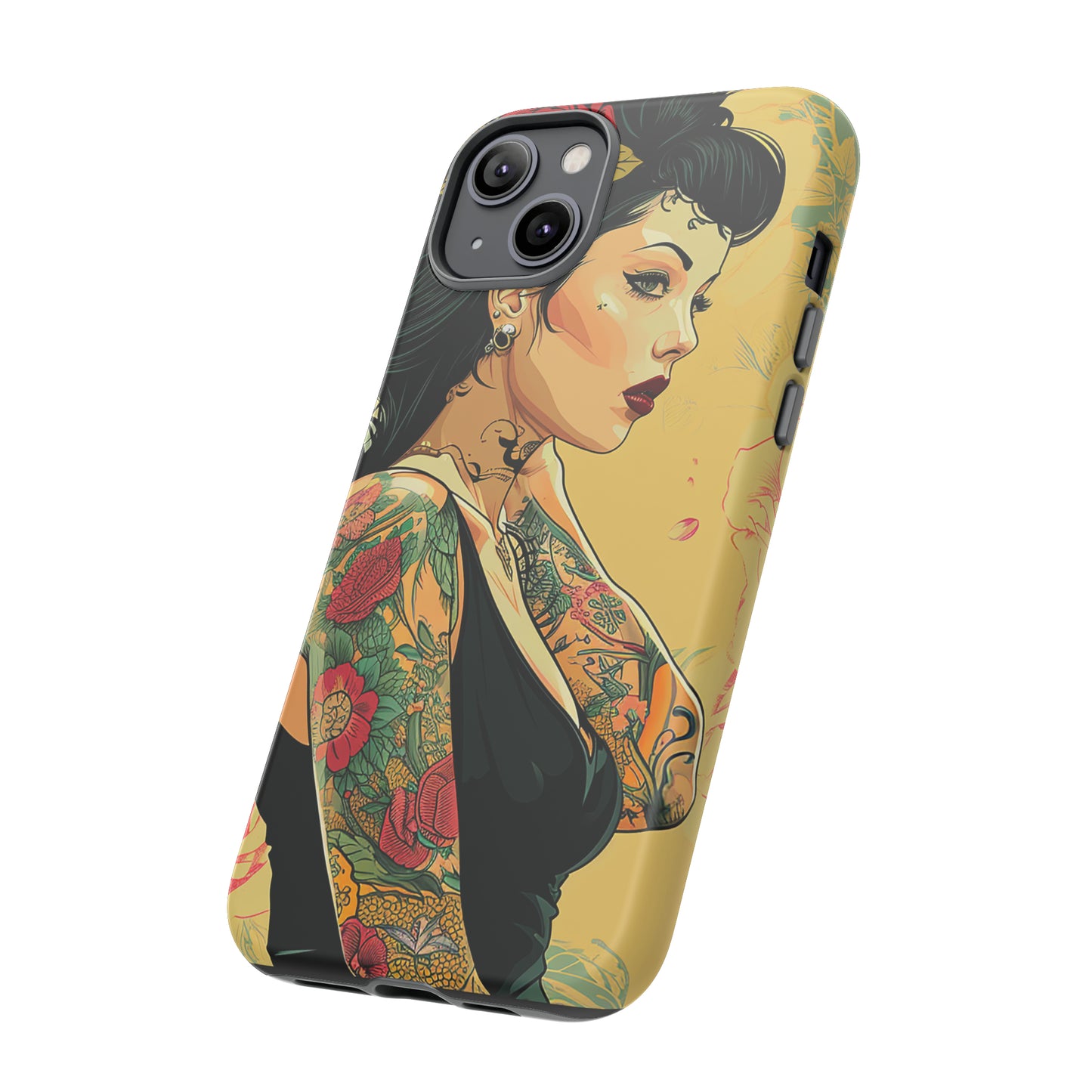 Tough Phone Case Lady 06