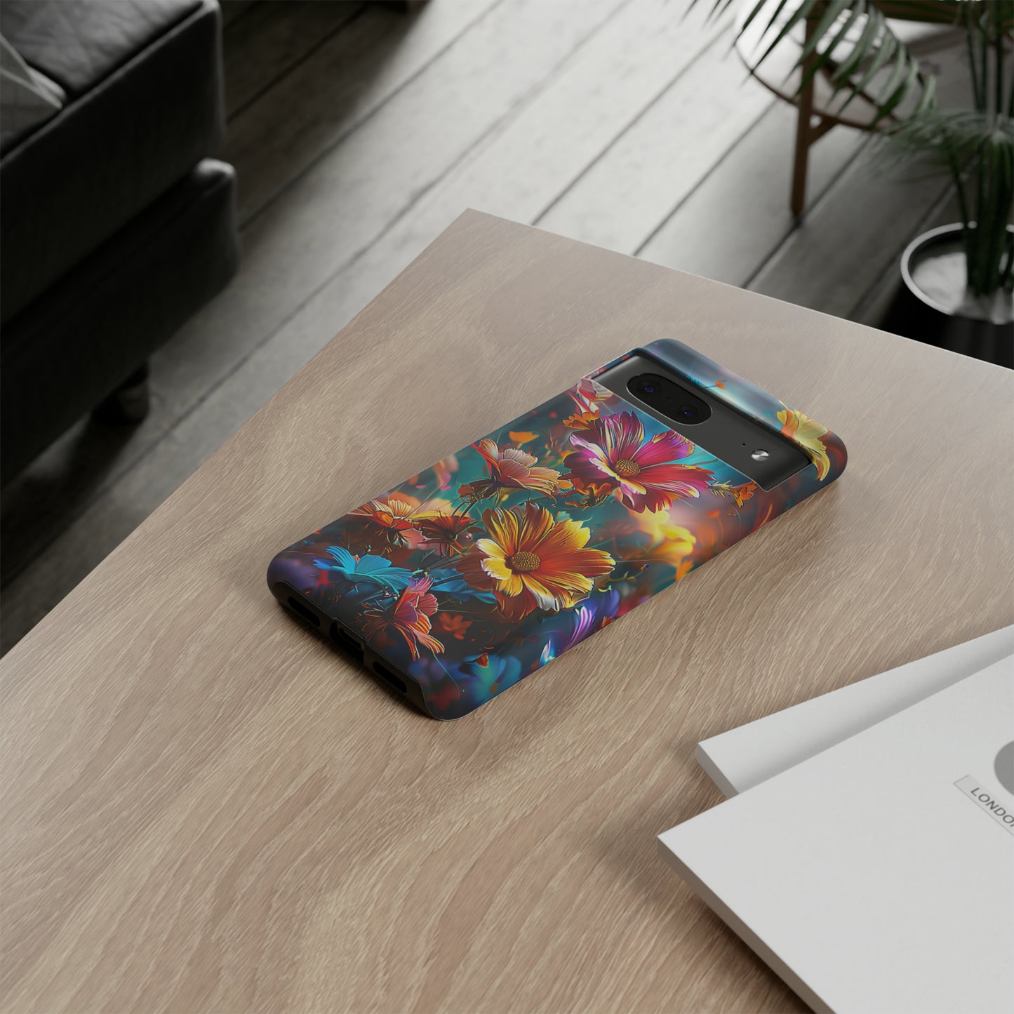 Tough Phone Case Flower 01