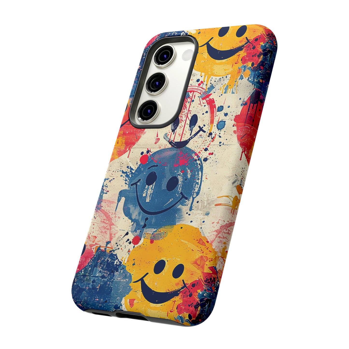 Tough Phone Case Happy Face