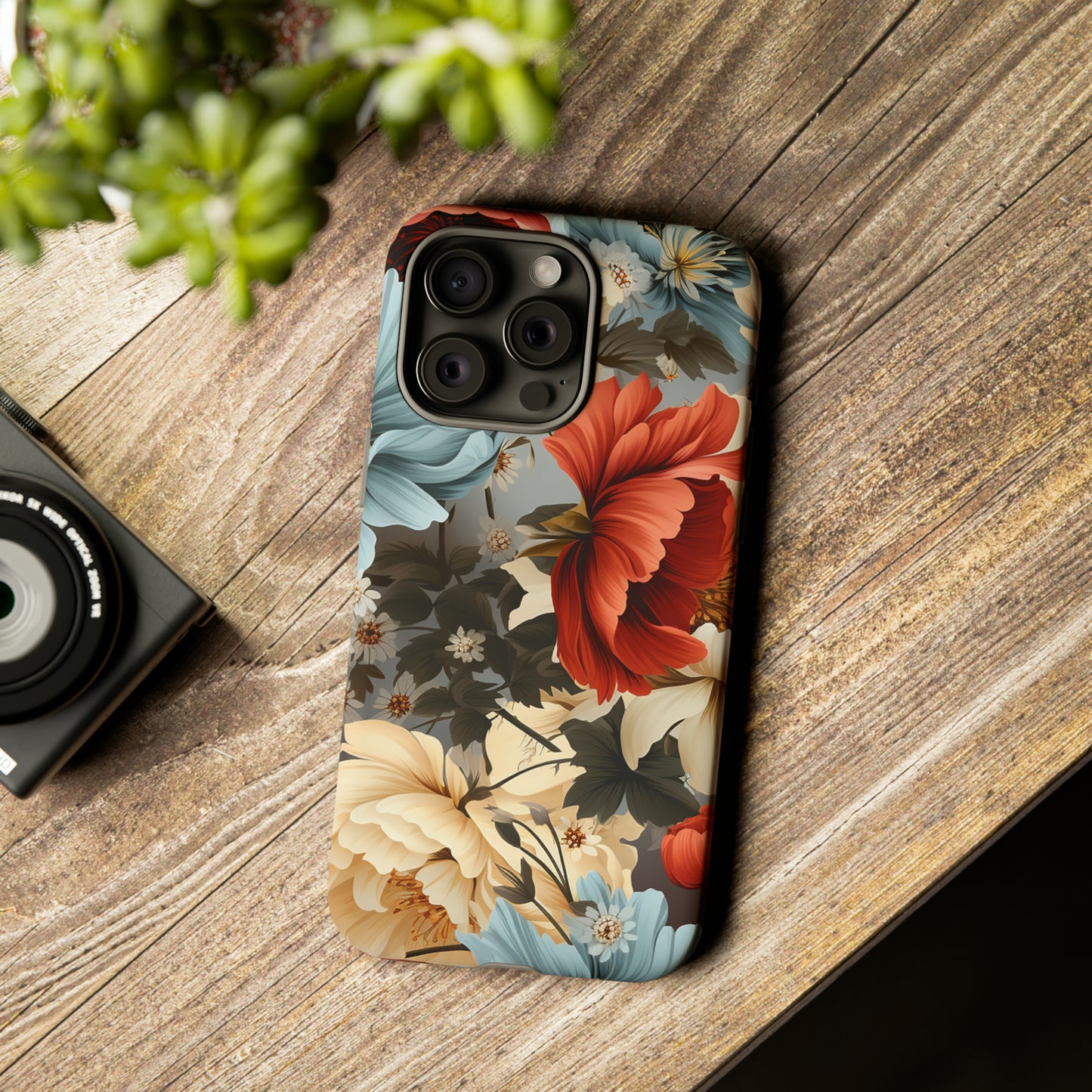 Tough Phone Case Floral