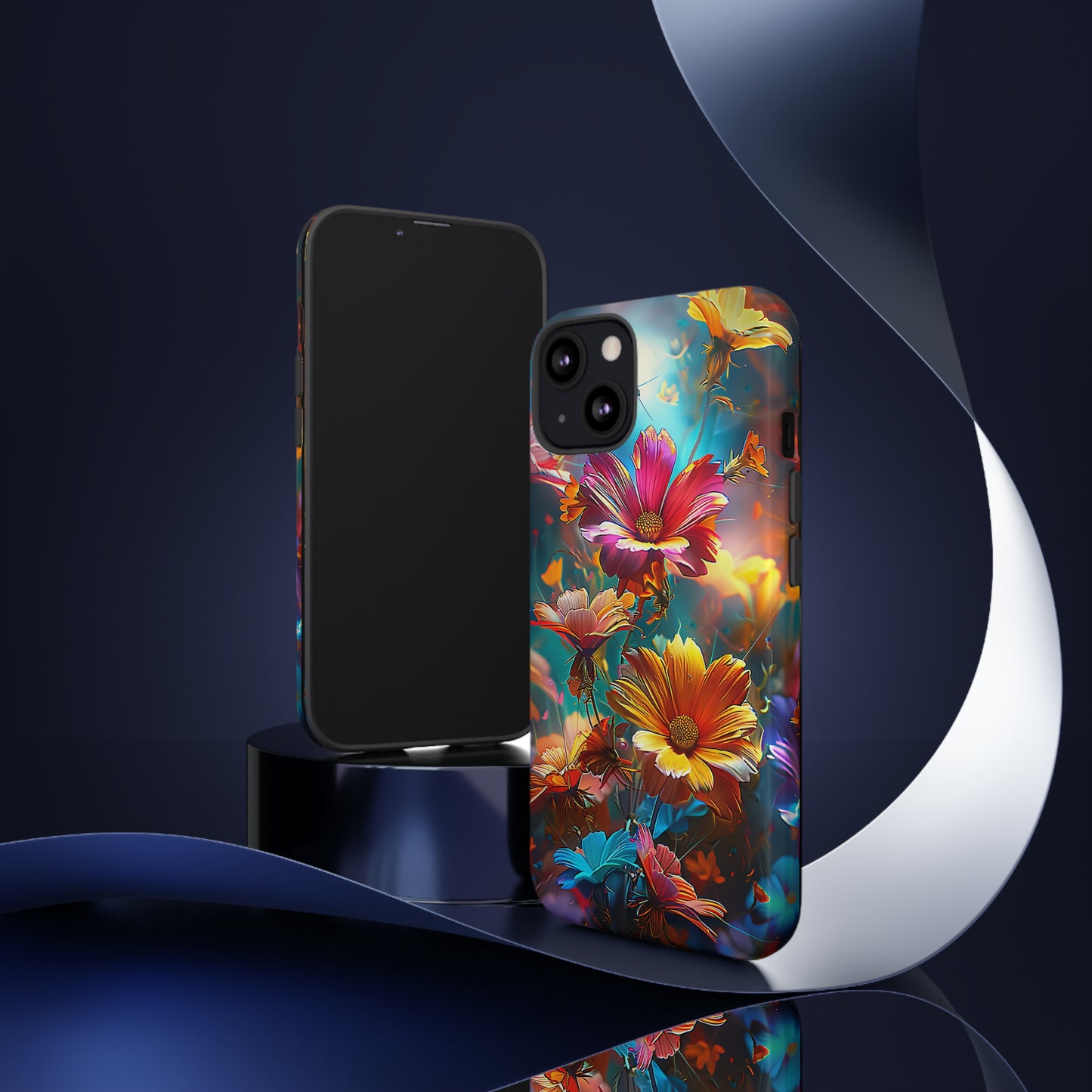 Tough Phone Case Flower 01