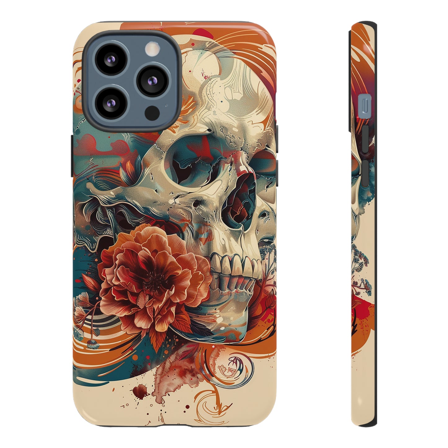 Tough Phone Case Skull 04