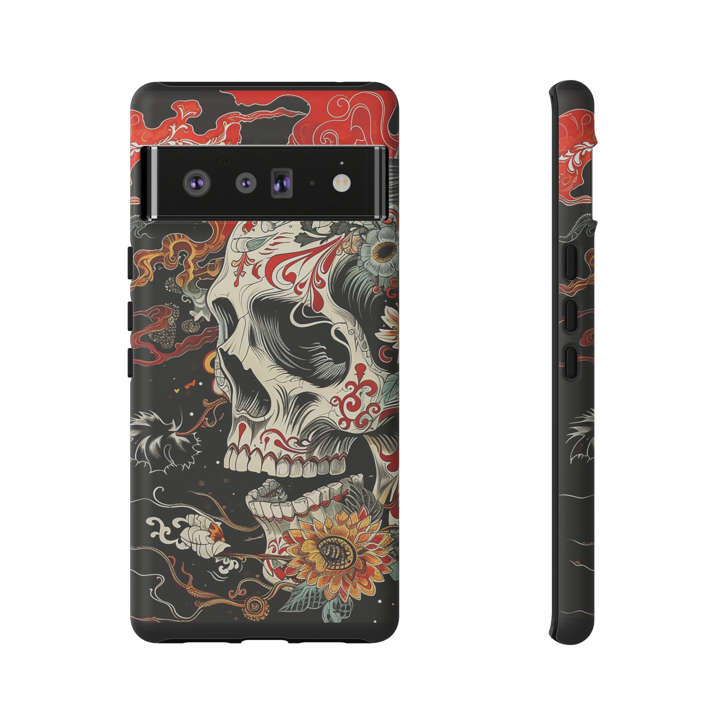 Tough Phone Case Skull 07