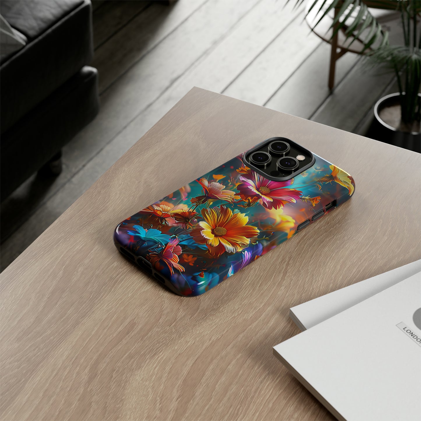 Tough Phone Case Flower 01