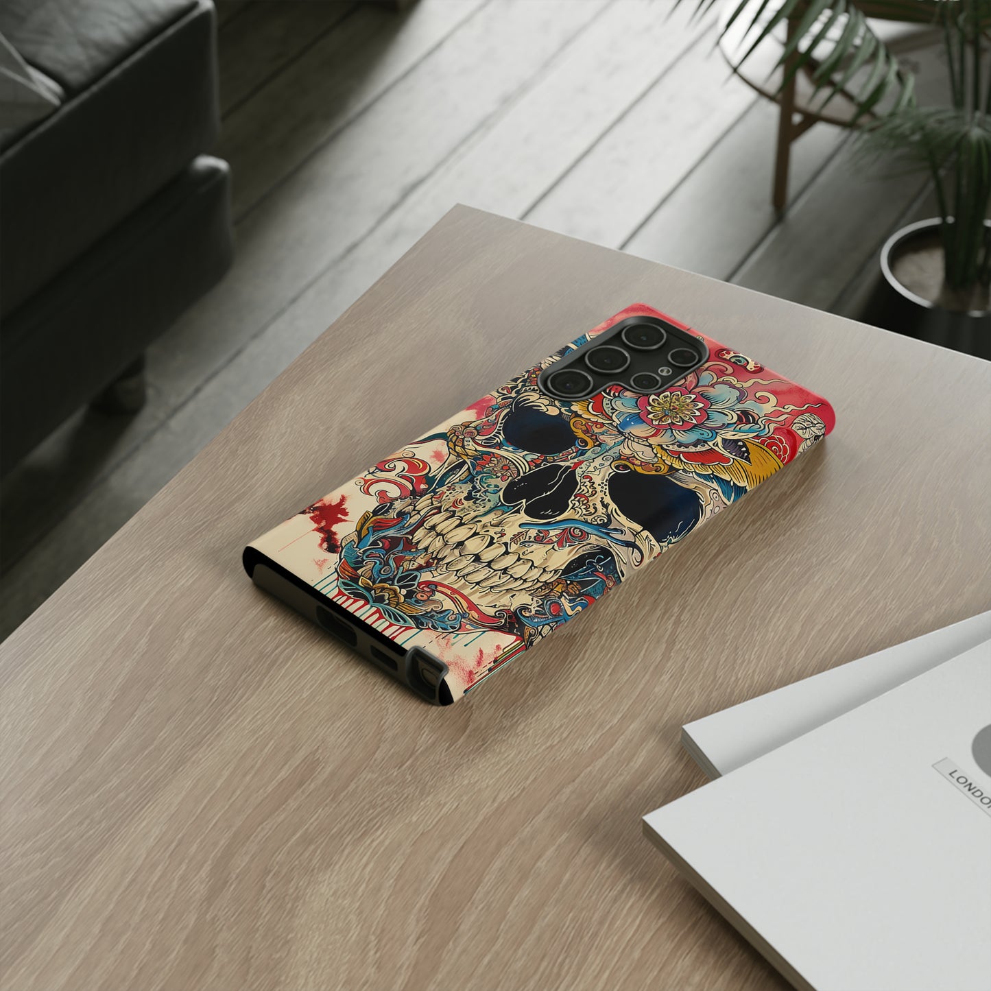Tough Phone Case Skull 06