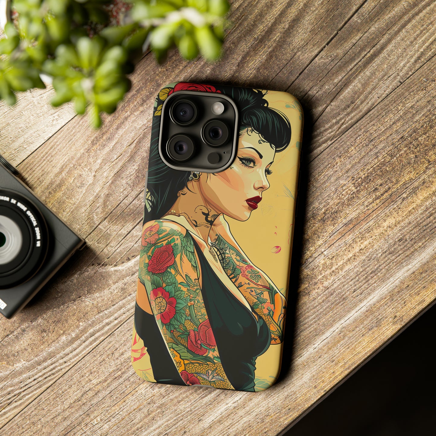 Tough Phone Case Lady 06