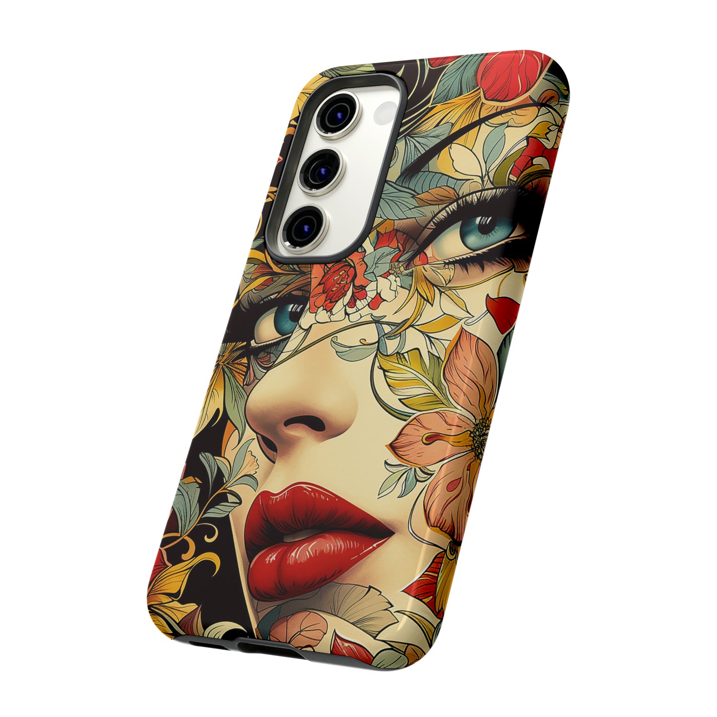 Tough Phone Case Lady Red