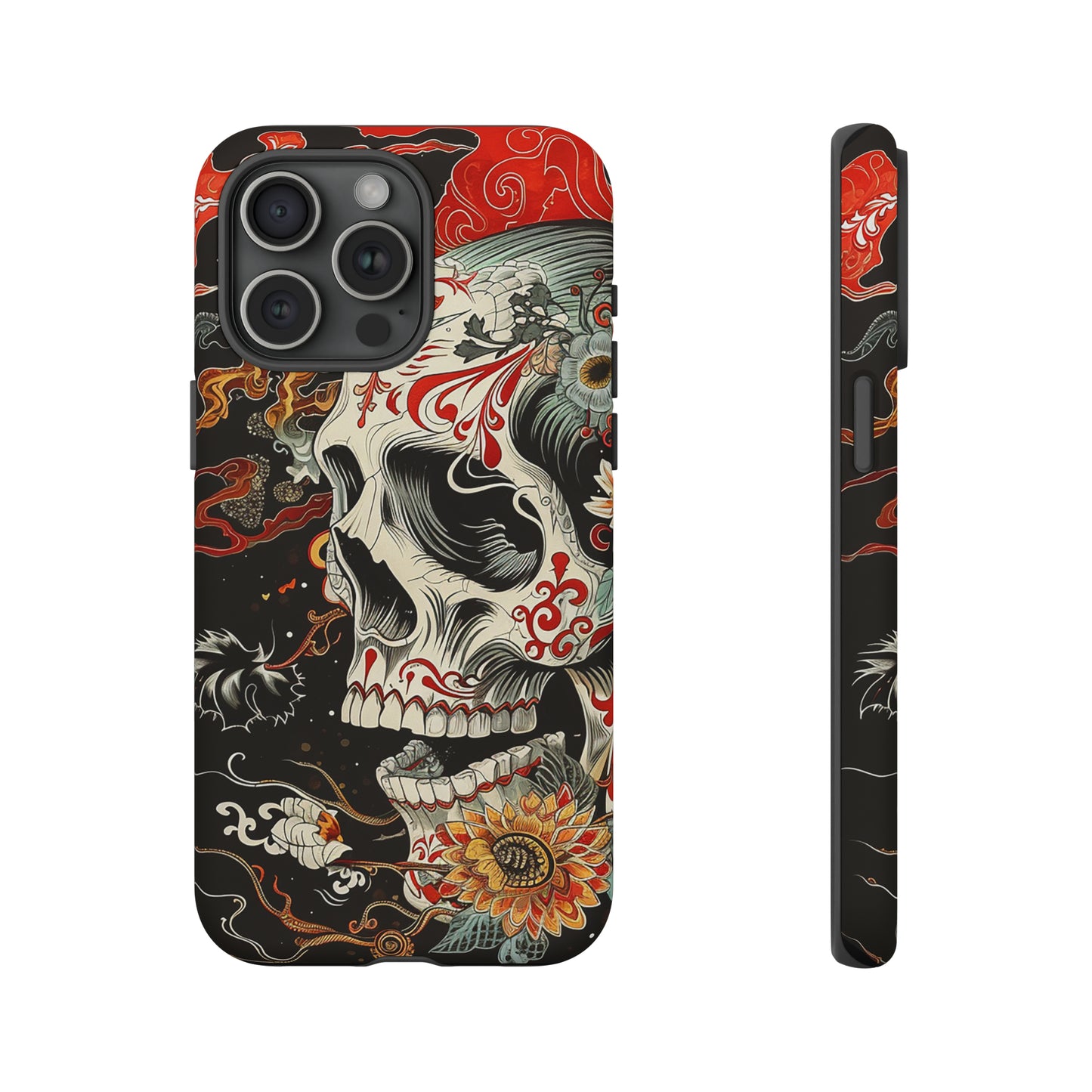 Tough Phone Case Skull 07