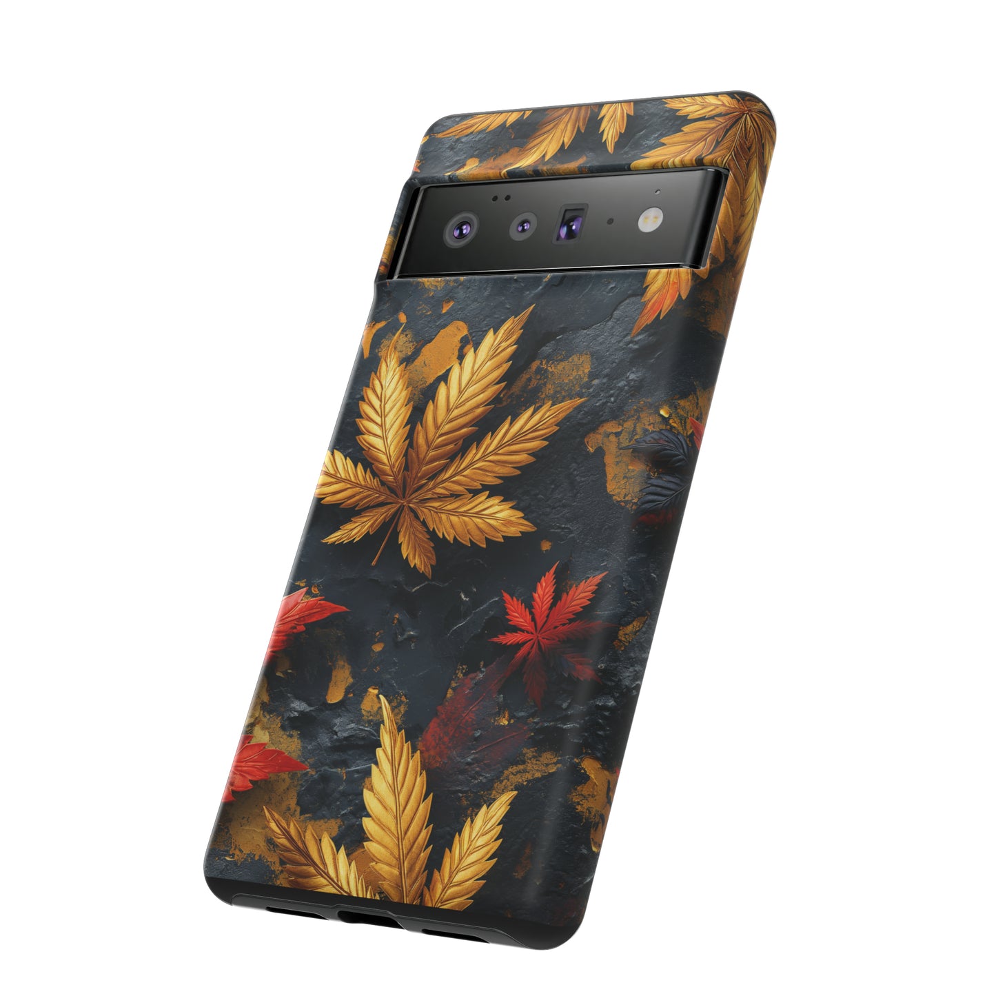 Tough Phone Case Cannabis Gold