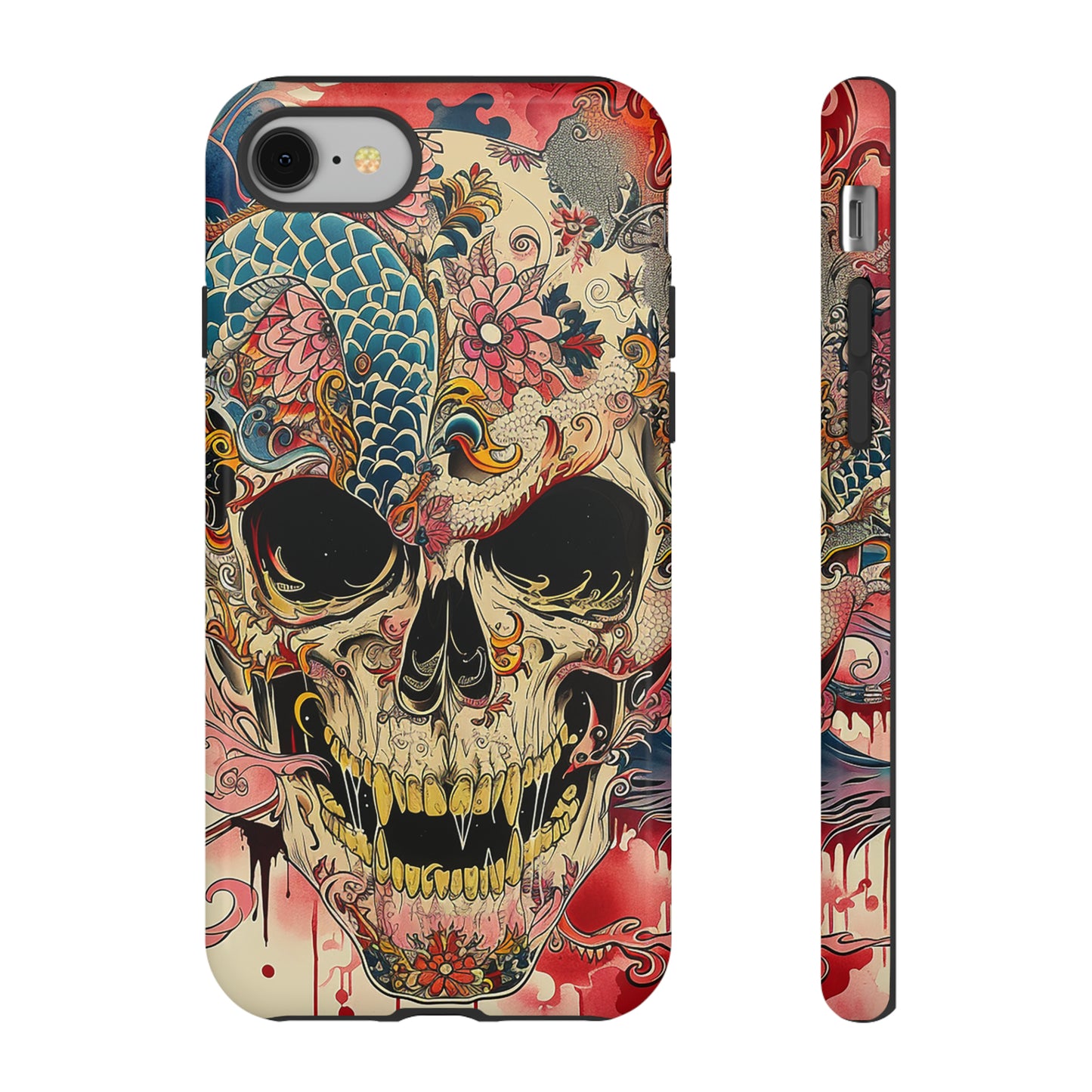 Tough Phone Case Skull 05