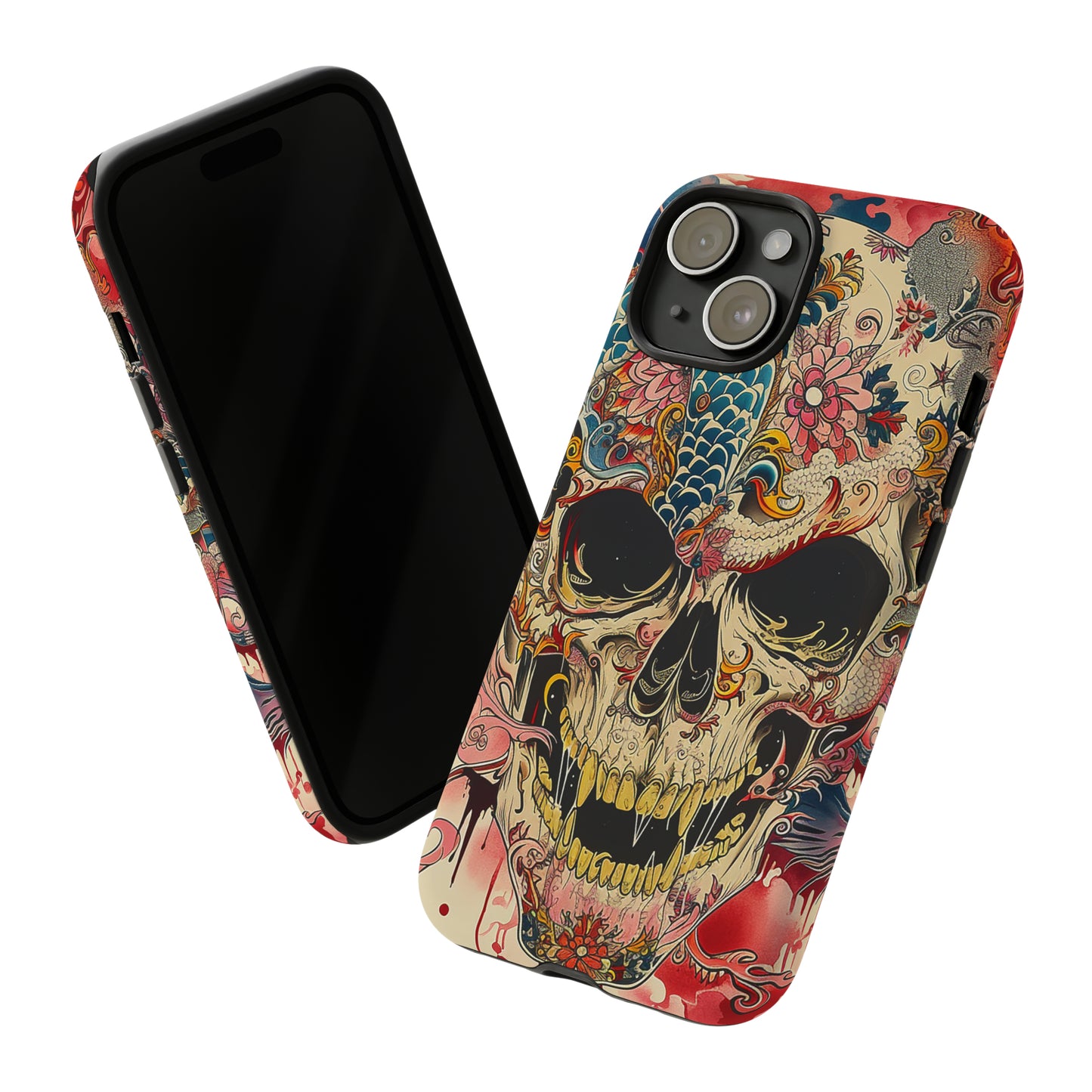Tough Phone Case Skull 05