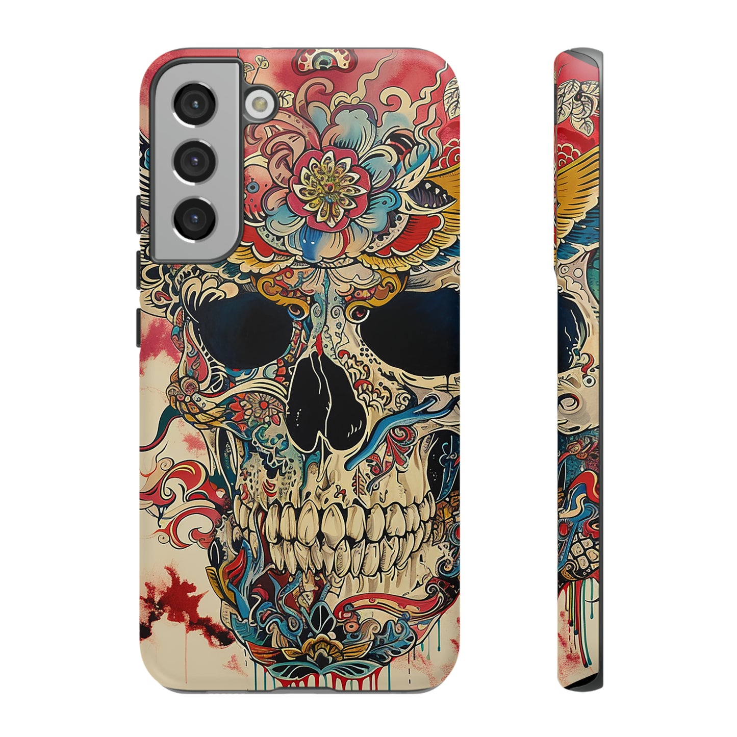 Tough Phone Case Skull 06
