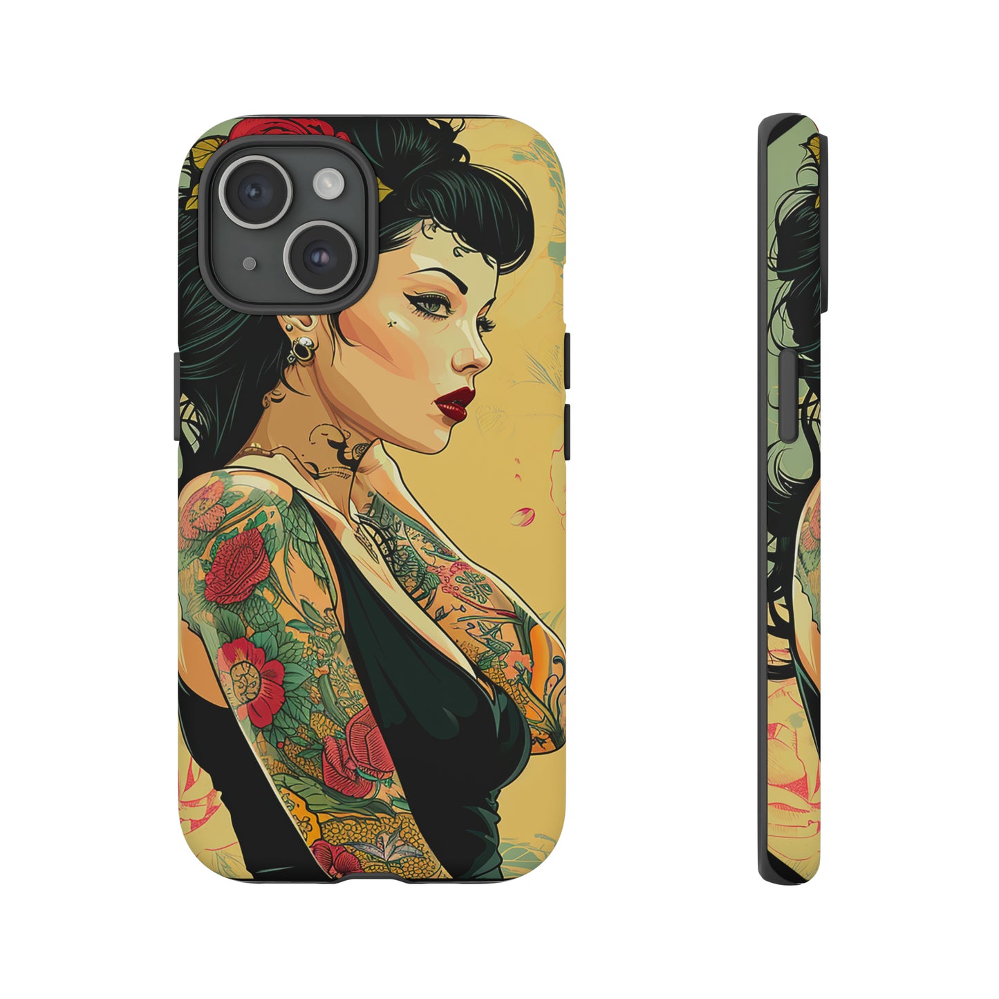 Tough Phone Case Lady 06