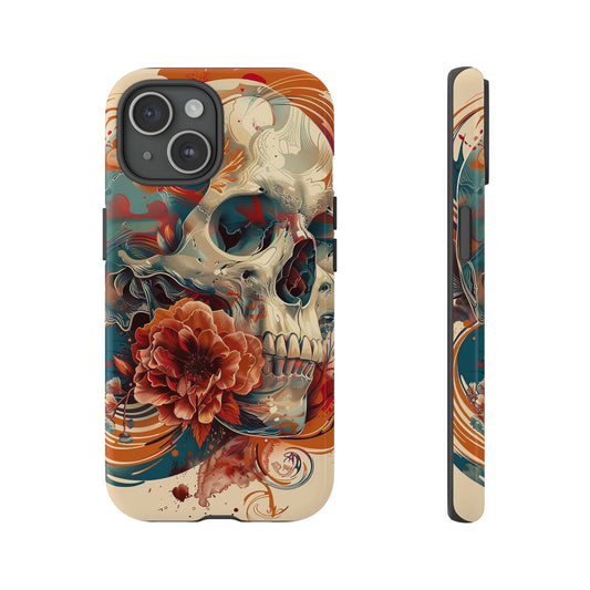 Tough Phone Case Skull 04