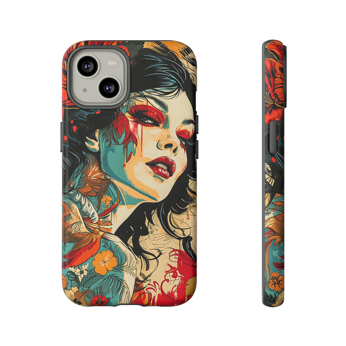 Tough Phone Case Lady 01